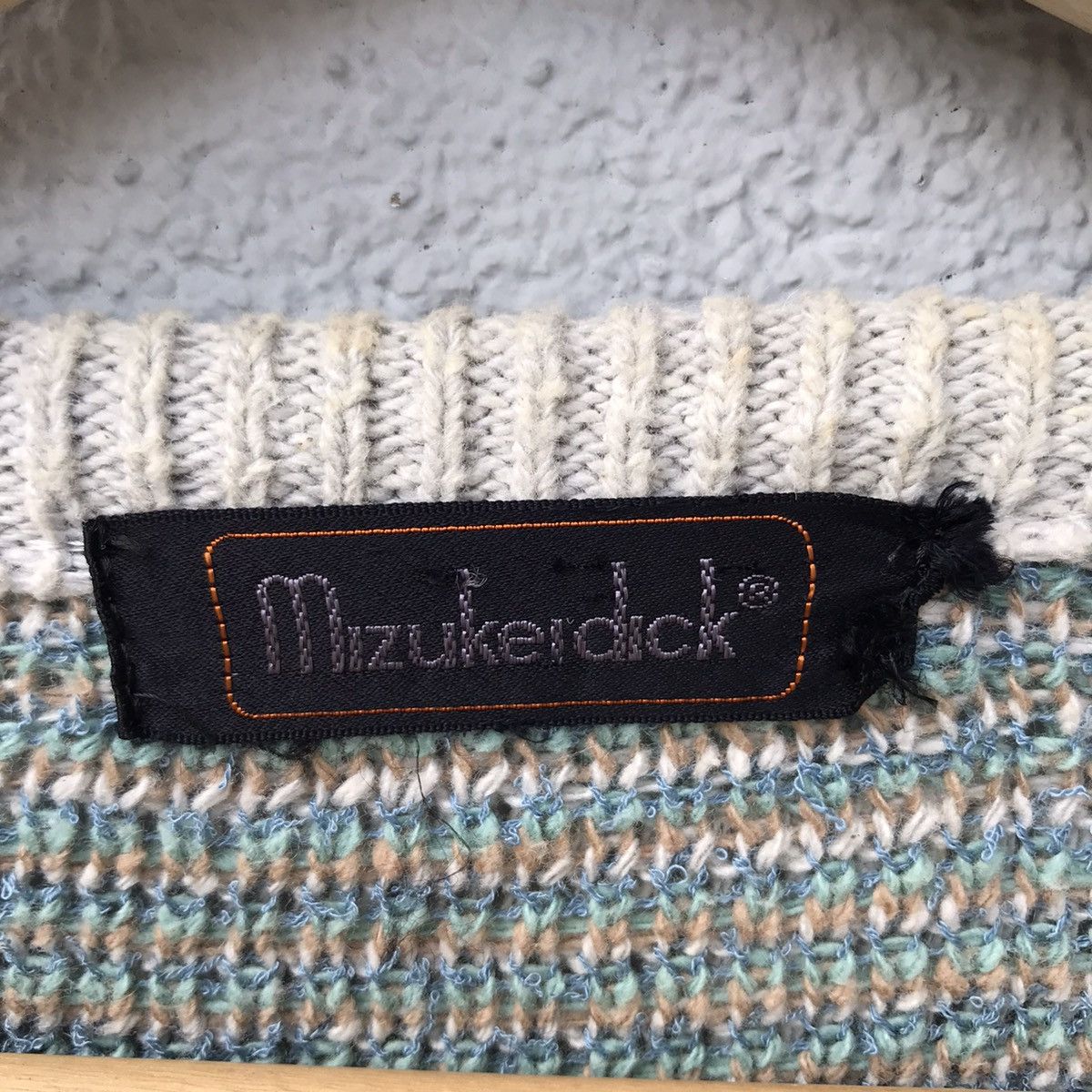 Japanese Brand Vintage Mizukerdick Striped Design Knitwear Sweater Size US M / EU 48-50 / 2 - 7 Thumbnail
