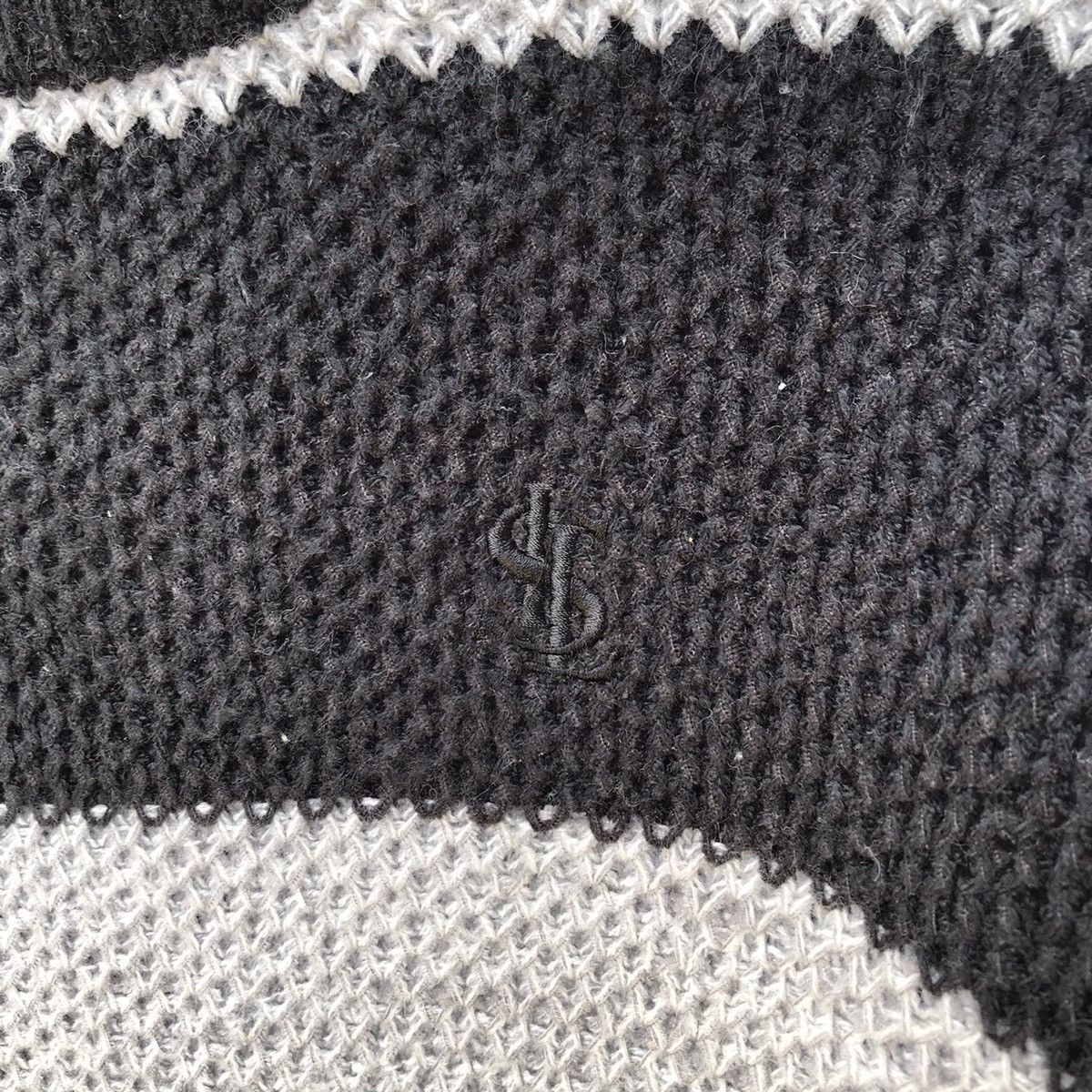 Aran Isles Knitwear Vintage ILLS Striped Embroidery Logo Knitwear Sweater Size US M / EU 48-50 / 2 - 7 Thumbnail