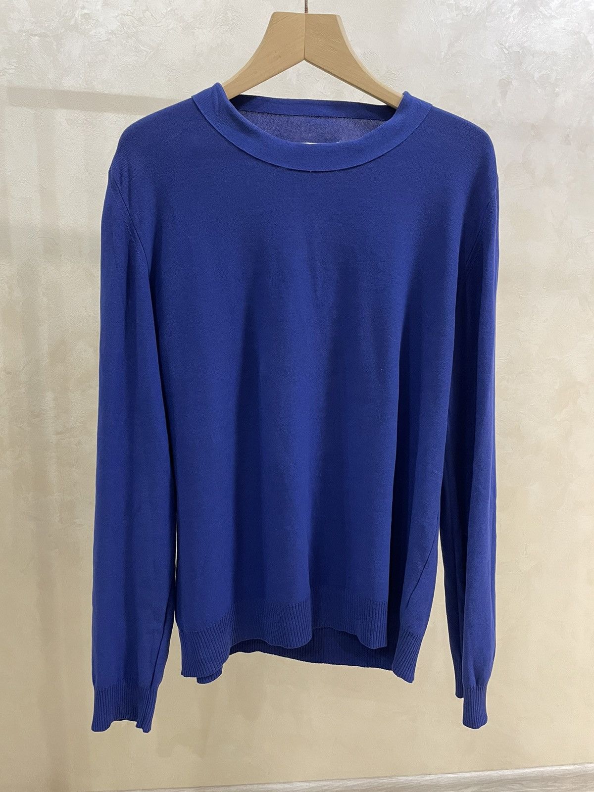 Maison Margiela Women's Wool Jersey Blue