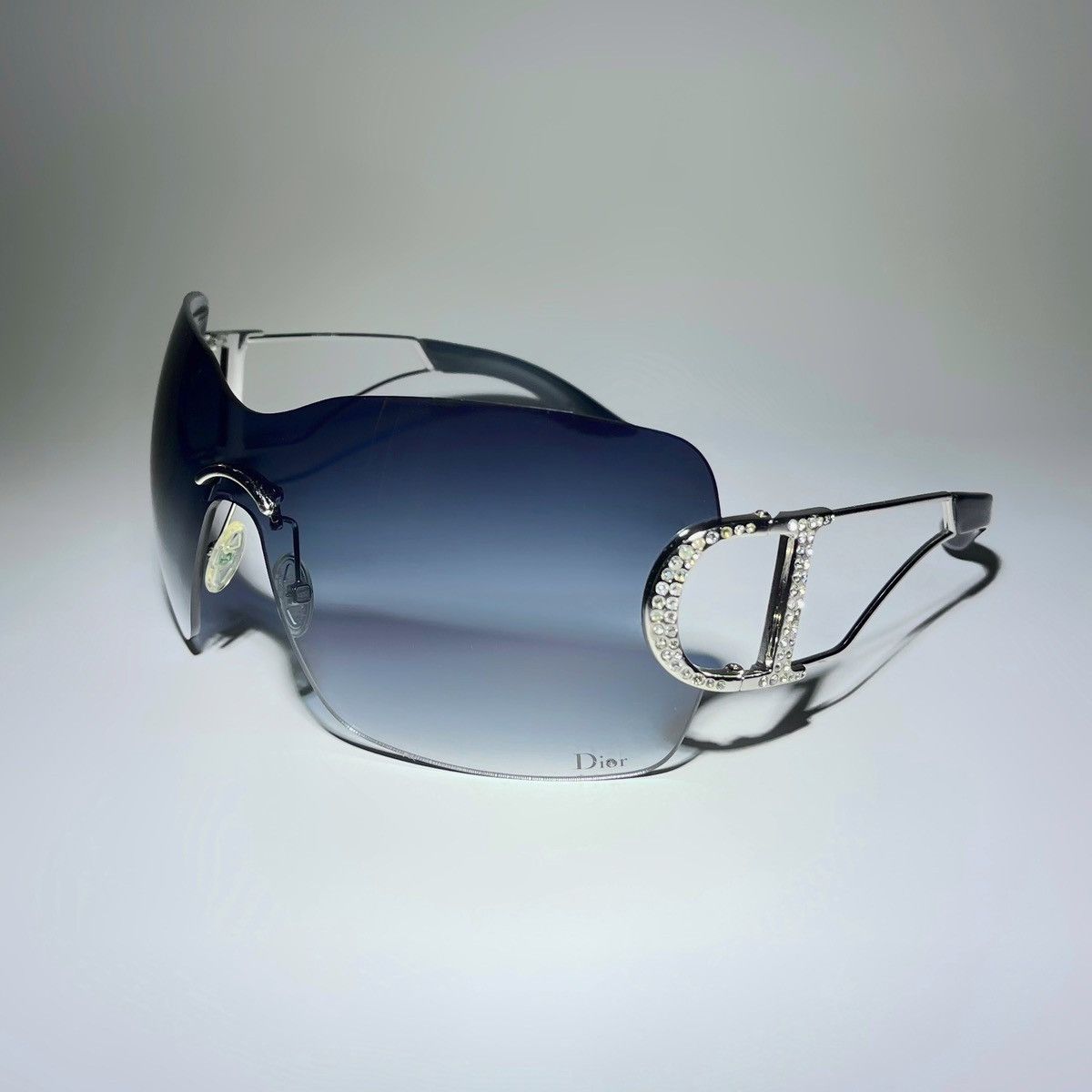 Dior Vintage Christian Dior Swarovski Diorly Sunglasses | Grailed