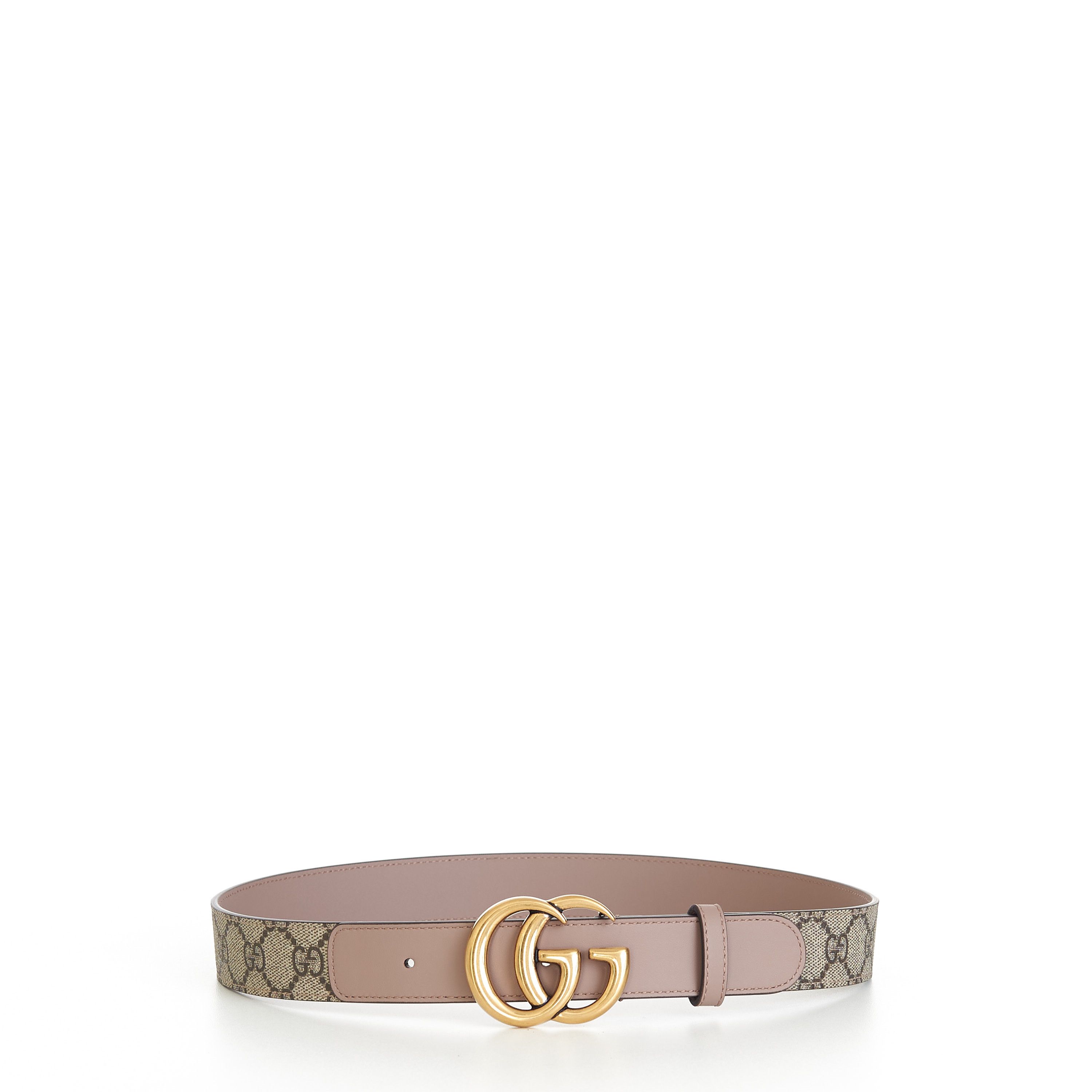 GUCCI Web Cloth Belt Womens Size 105/42 Gucci Leather Strawberry Cherry GG Marmont Belt - Size 42  main image 2
