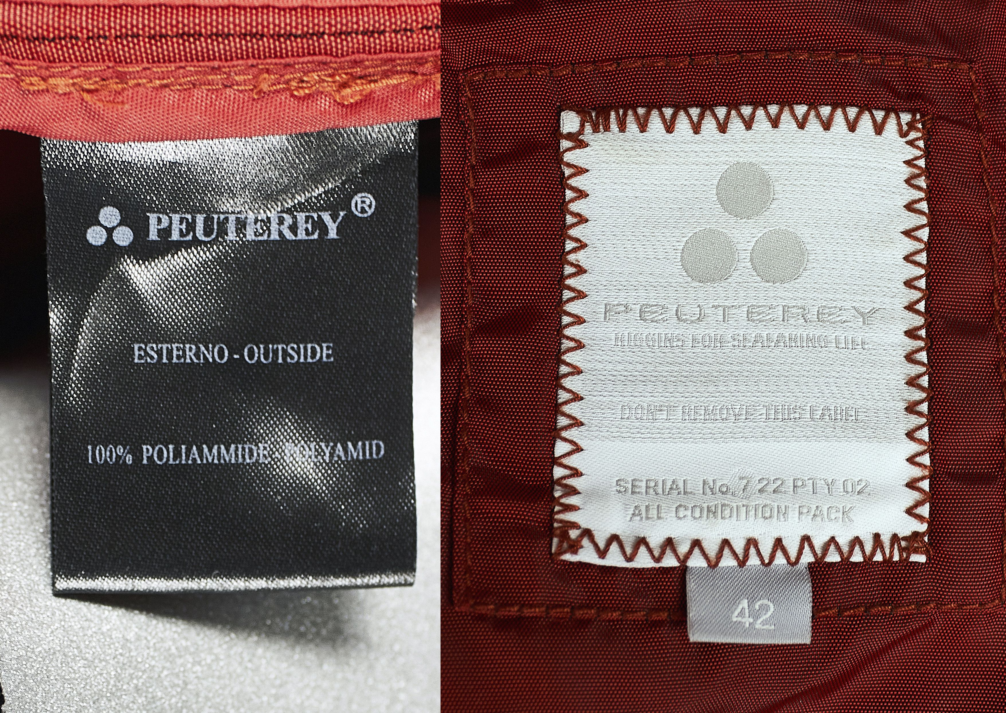 Peuterey Vintage Y2K Peuterey women's red windbreaker jacket Size M / US 6-8 / IT 42-44 - 11 Thumbnail