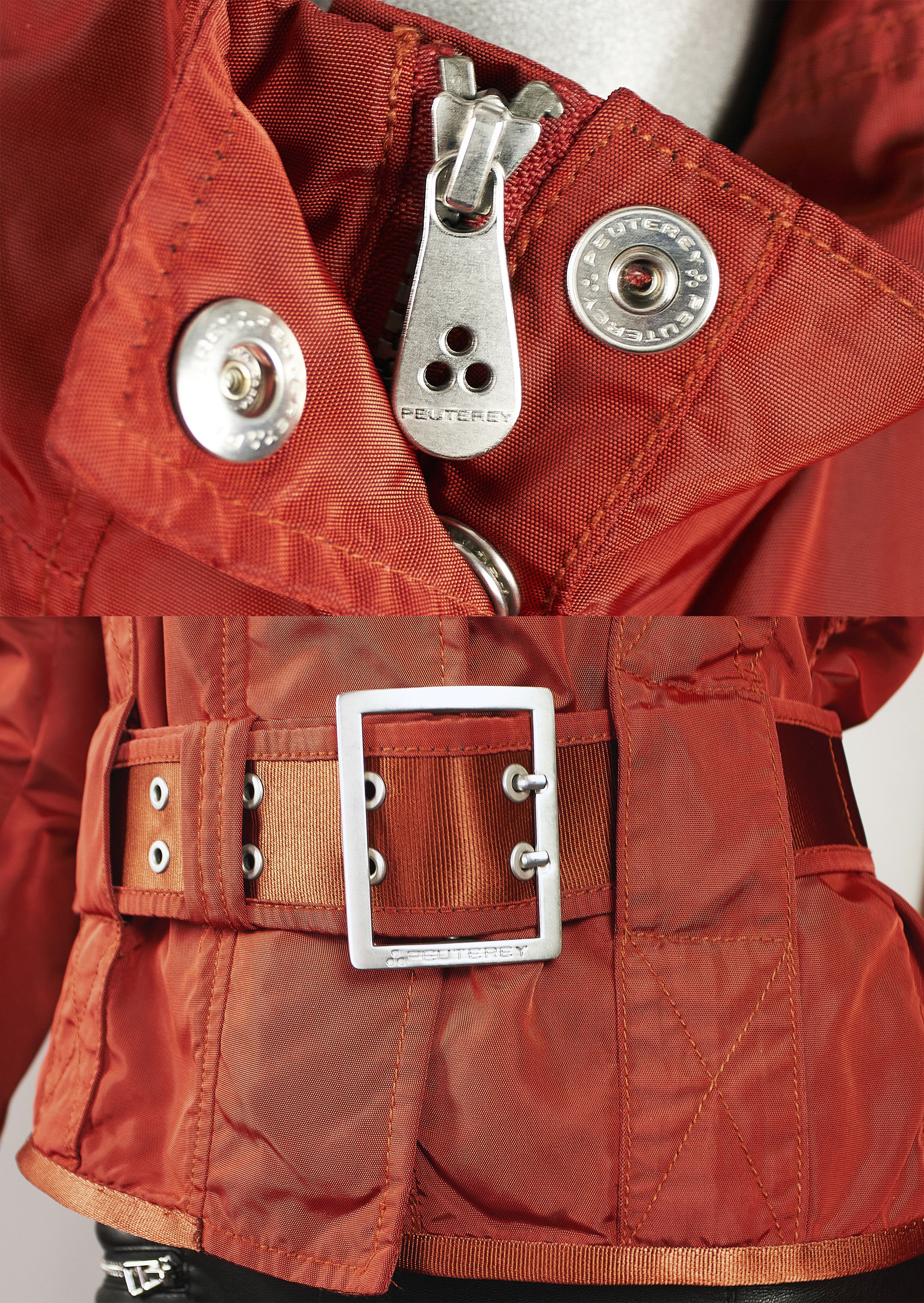 Peuterey Vintage Y2K Peuterey women's red windbreaker jacket Size M / US 6-8 / IT 42-44 - 8 Thumbnail