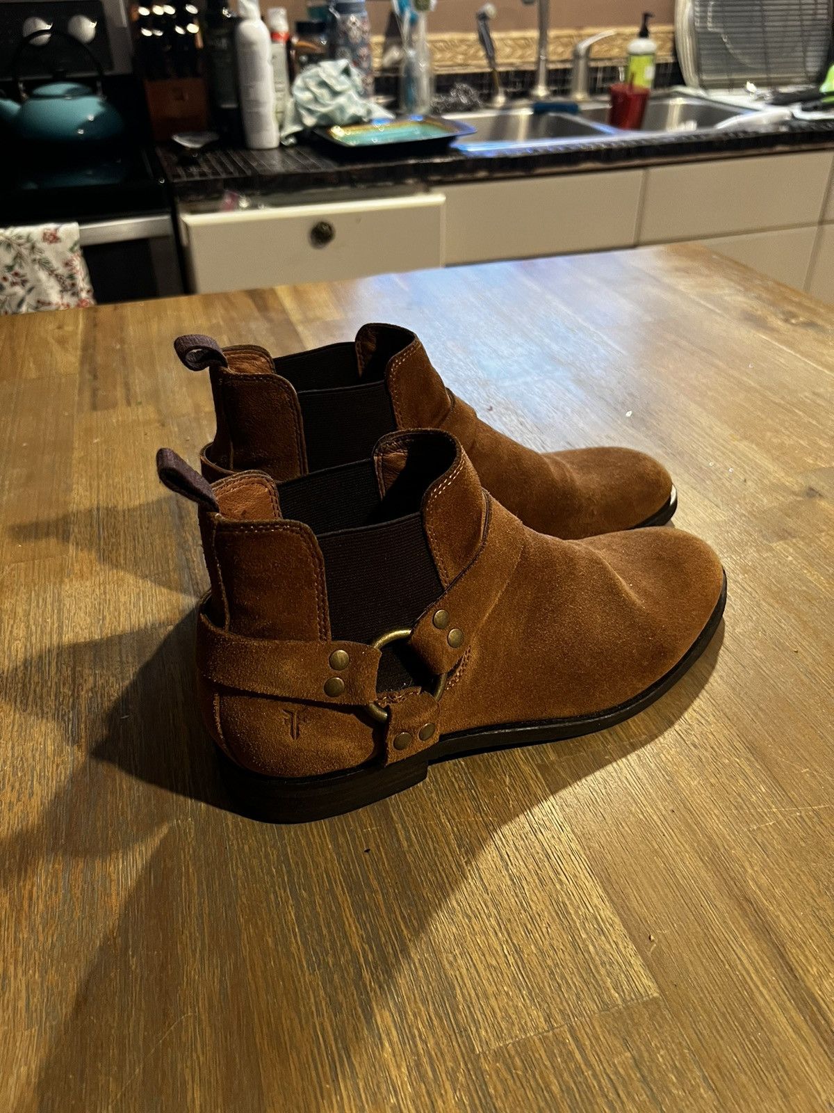 Frye scott chelsea harness sale