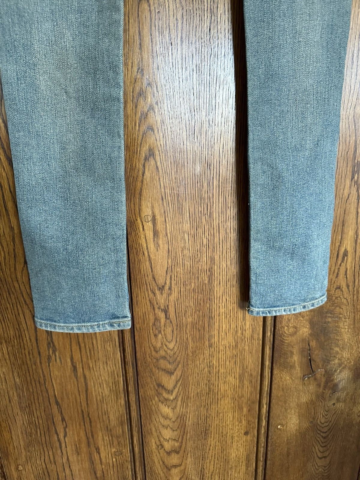 Saint Laurent Paris *Holy Grail* FW13 Saint Laurent whisker denim Sz 26 Hedi Size 26" / US 2 / IT 38 - 19 Thumbnail