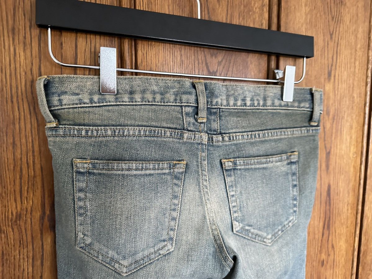 Saint Laurent Paris *Holy Grail* FW13 Saint Laurent whisker denim Sz 26 Hedi Size 26" / US 2 / IT 38 - 20 Thumbnail