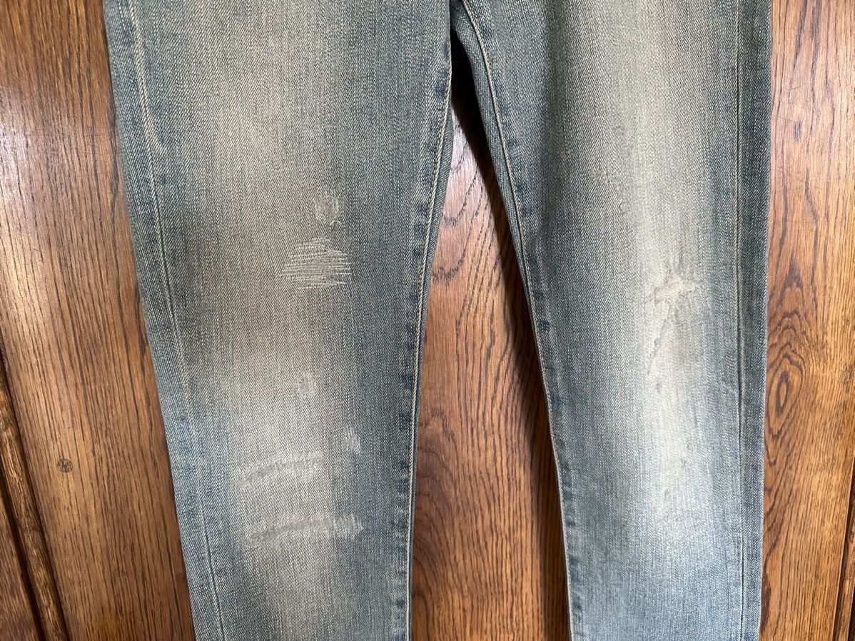 Saint Laurent Paris *Holy Grail* FW13 Saint Laurent whisker denim Sz 26 Hedi Size 26" / US 2 / IT 38 - 10 Thumbnail