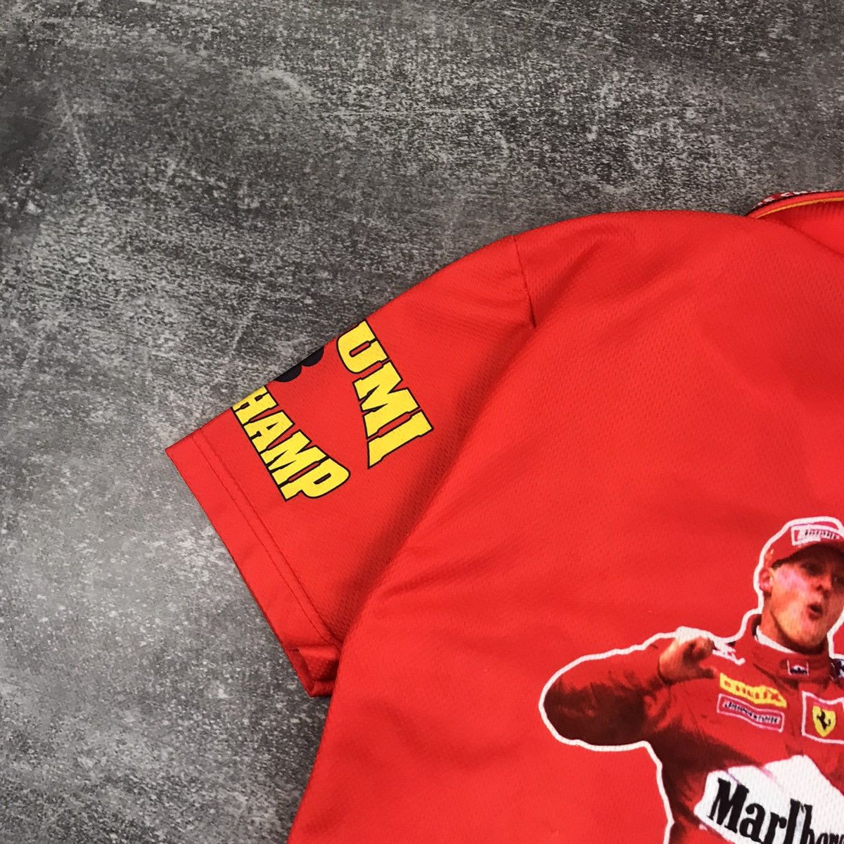 Ferrari Vintage Ferrari Formula1 Schumacher Champ Bootleg Racing Tee Size US M / EU 48-50 / 2 - 14 Thumbnail