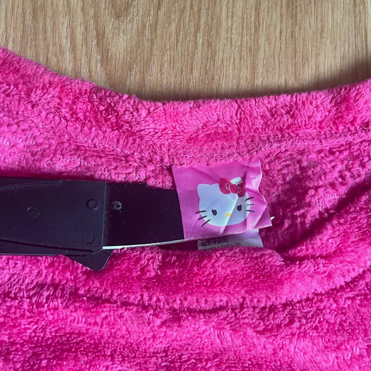 Japanese Brand Hello Kitty Fleece Long Sleeve T-Shirts Plush Pink Size US S / EU 44-46 / 1 - 5 Thumbnail