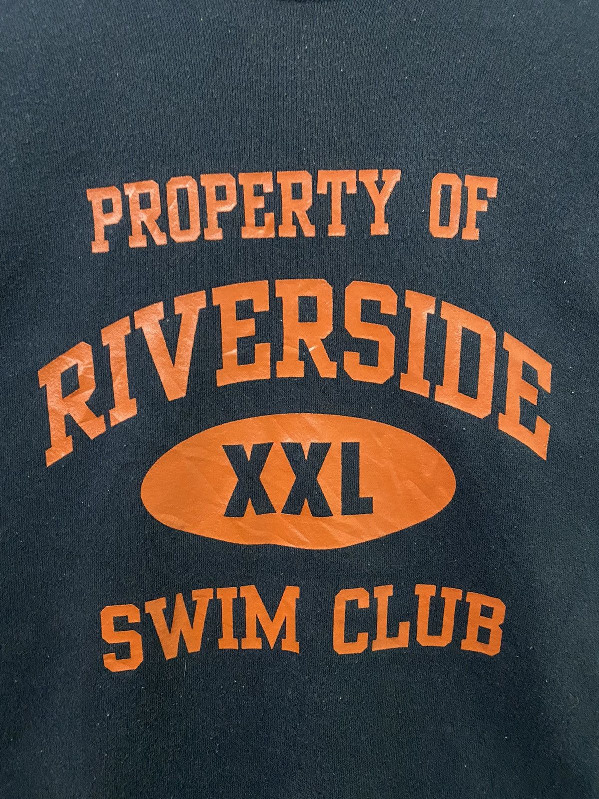 Hanes × Vintage Vintage 90s Hanes Riverside Swim Club Crewneck Pullover Size US L / EU 52-54 / 3 - 4 Thumbnail