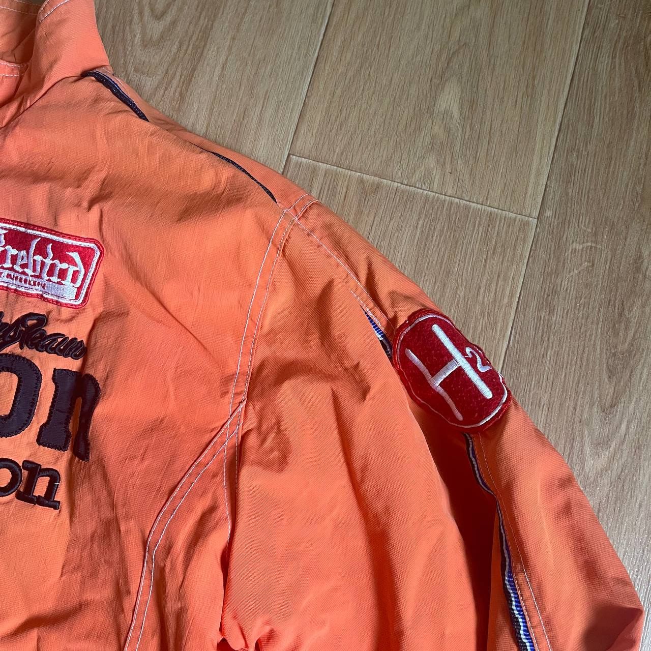 Vintage Vintage HARRISON GIBSON Racing Jacket Team Moto Size US XL / EU 56 / 4 - 11 Thumbnail
