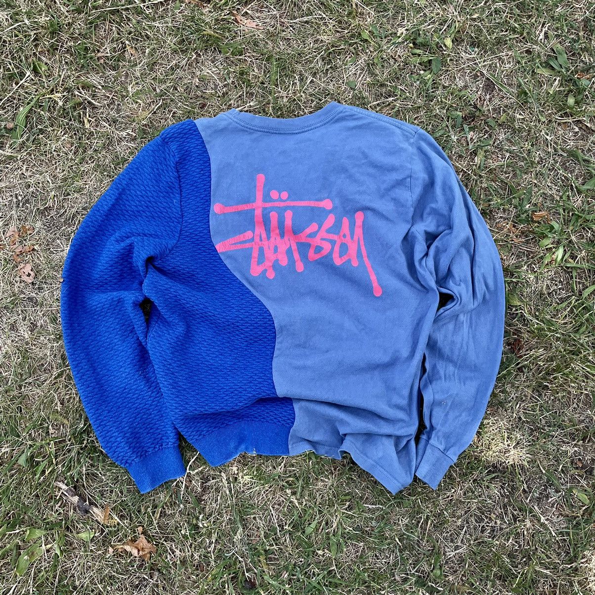 Stussy × Vintage Vintage Y2K Stussy Custom Big Logo Streetwear Skateboard Size US M / EU 48-50 / 2 - 1 Thumbnail