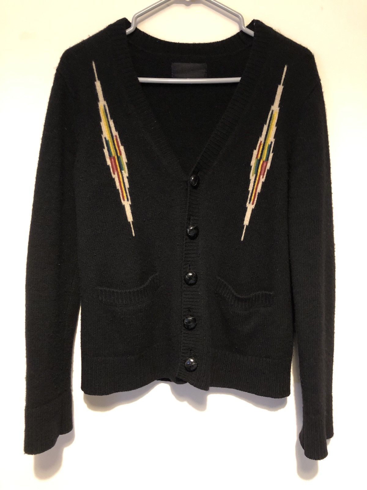 Number Nine AW06 “noir” Scar Cardigan Featured in a sz 2, this