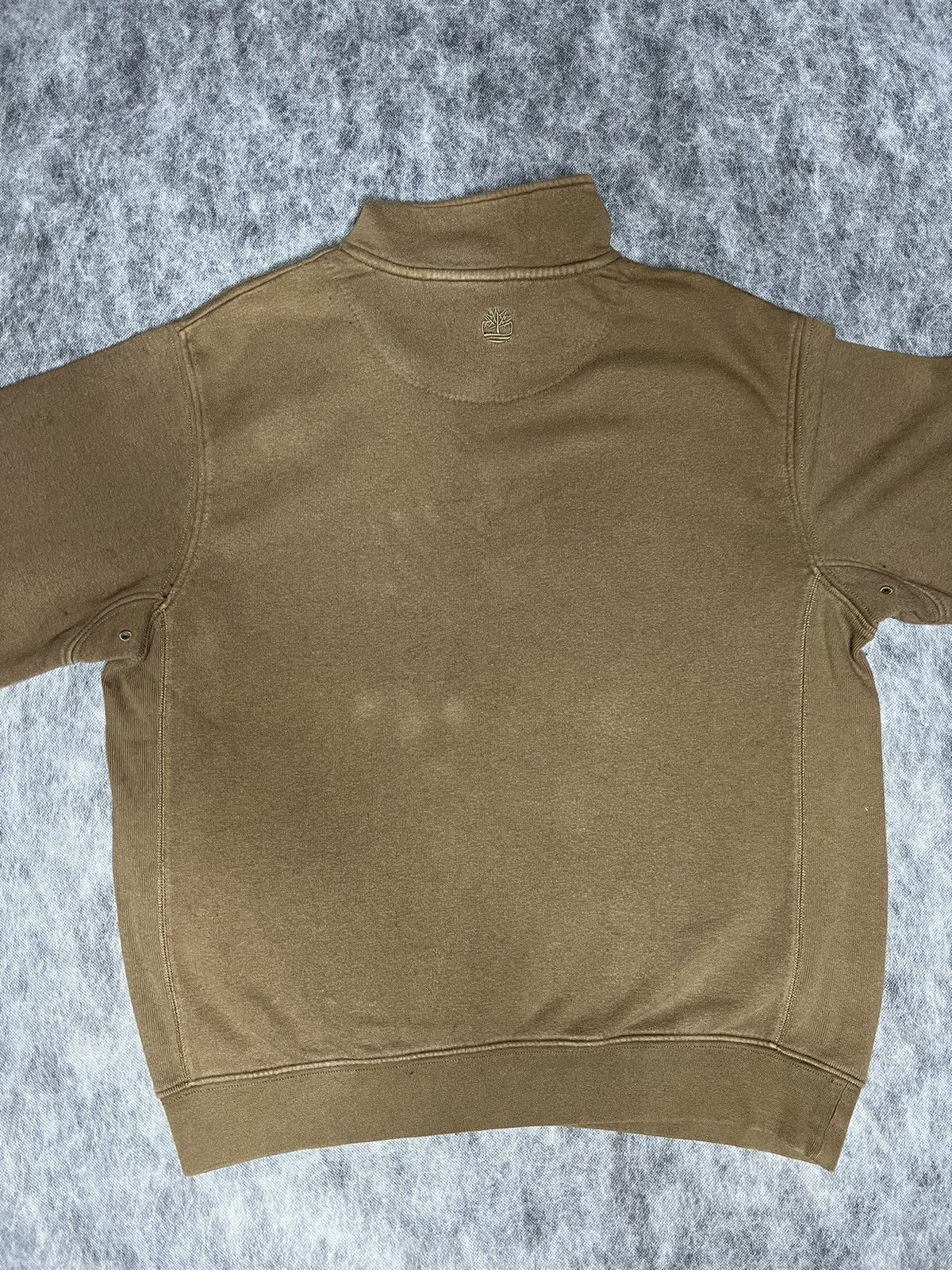 Timberland Vintage Timberland Half Zip Sweatshirt Big logo Size US L / EU 52-54 / 3 - 6 Thumbnail
