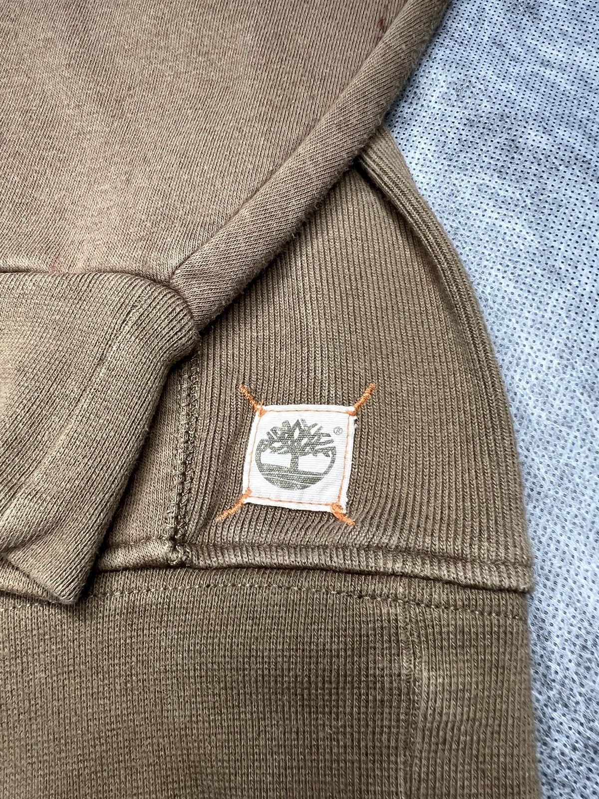 Timberland Vintage Timberland Half Zip Sweatshirt Big logo Size US L / EU 52-54 / 3 - 4 Thumbnail