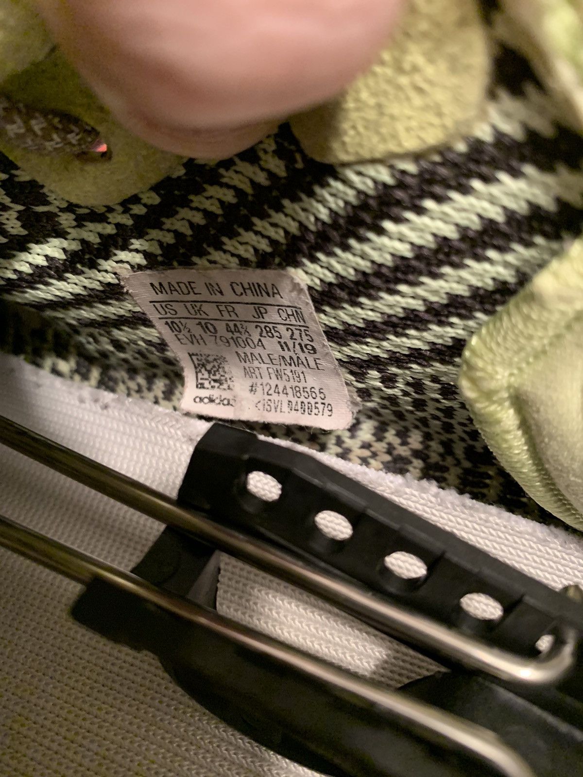Adidas Adidas Yeezy Boost 350 V2 Yeezreel Non-Reflective Size 10.5 Size US 10.5 / EU 43-44 - 7 Thumbnail