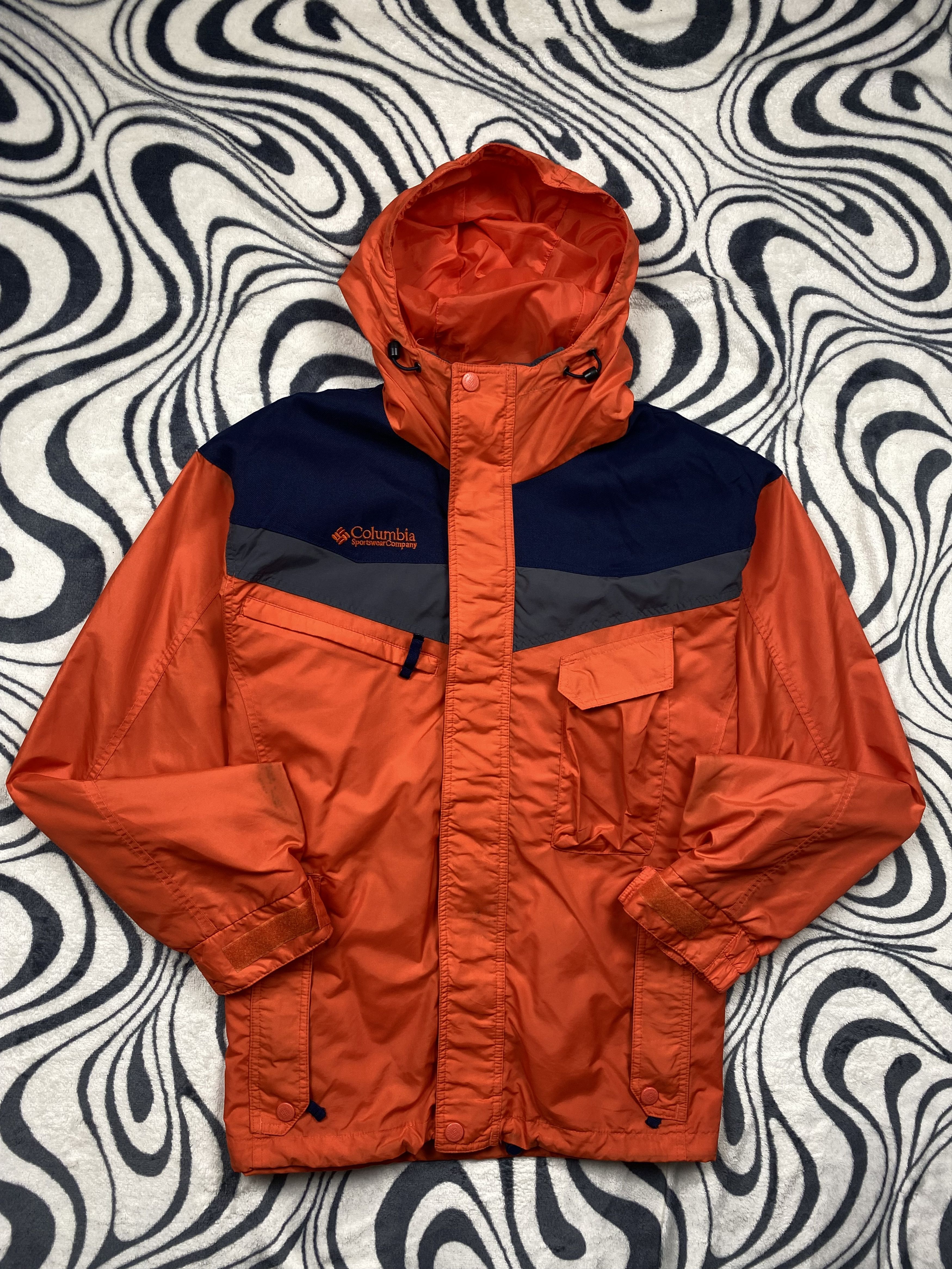 Columbia Vintage Mens Multipocket Cargo Jacket