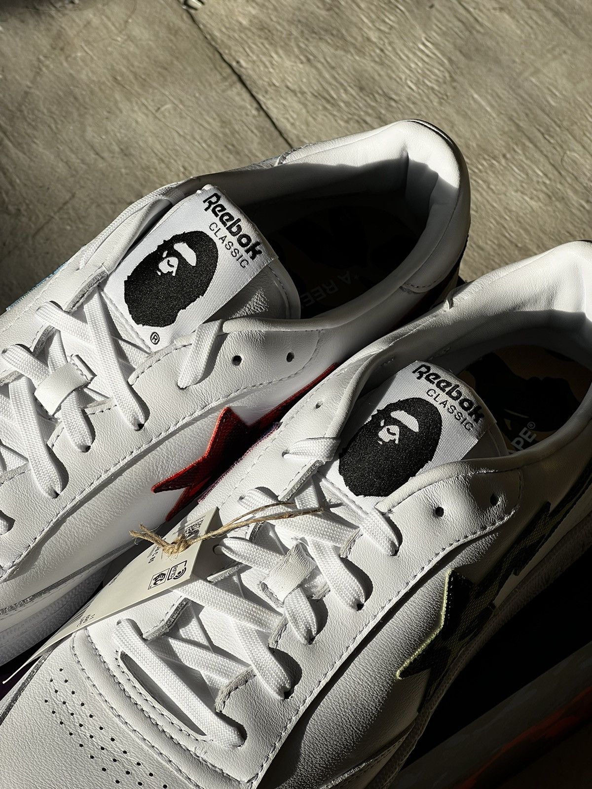 Bape × Reebok Bape Reebok Club C 85 Size US 12 / EU 45 - 3 Thumbnail