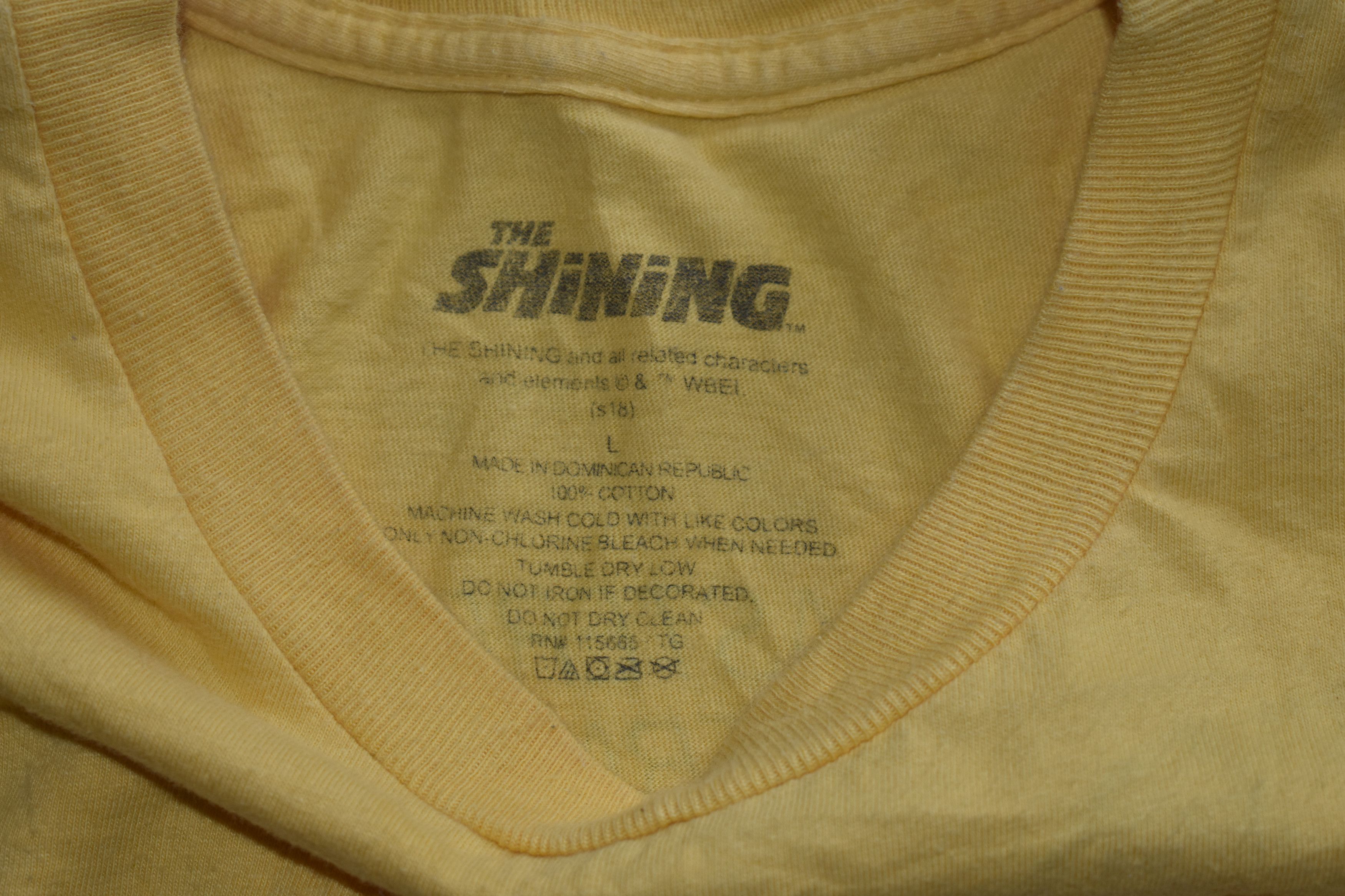 Vintage VINTAGE THE SHINING HORROR MOVIES T-SHIRT Size US L / EU 52-54 / 3 - 4 Thumbnail