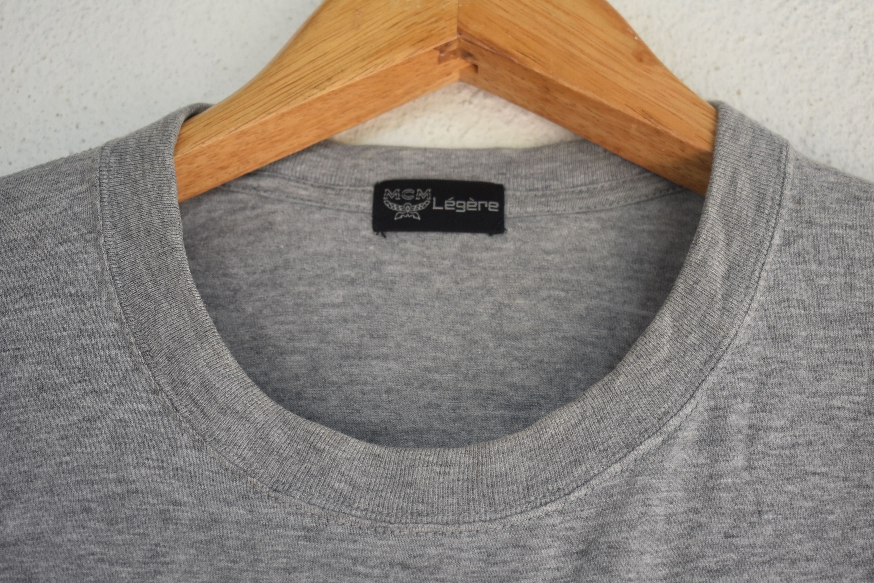 MCM × Vintage Vintage MCM t shirt single pocket tee small logo Size S / US 4 / IT 40 - 4 Thumbnail