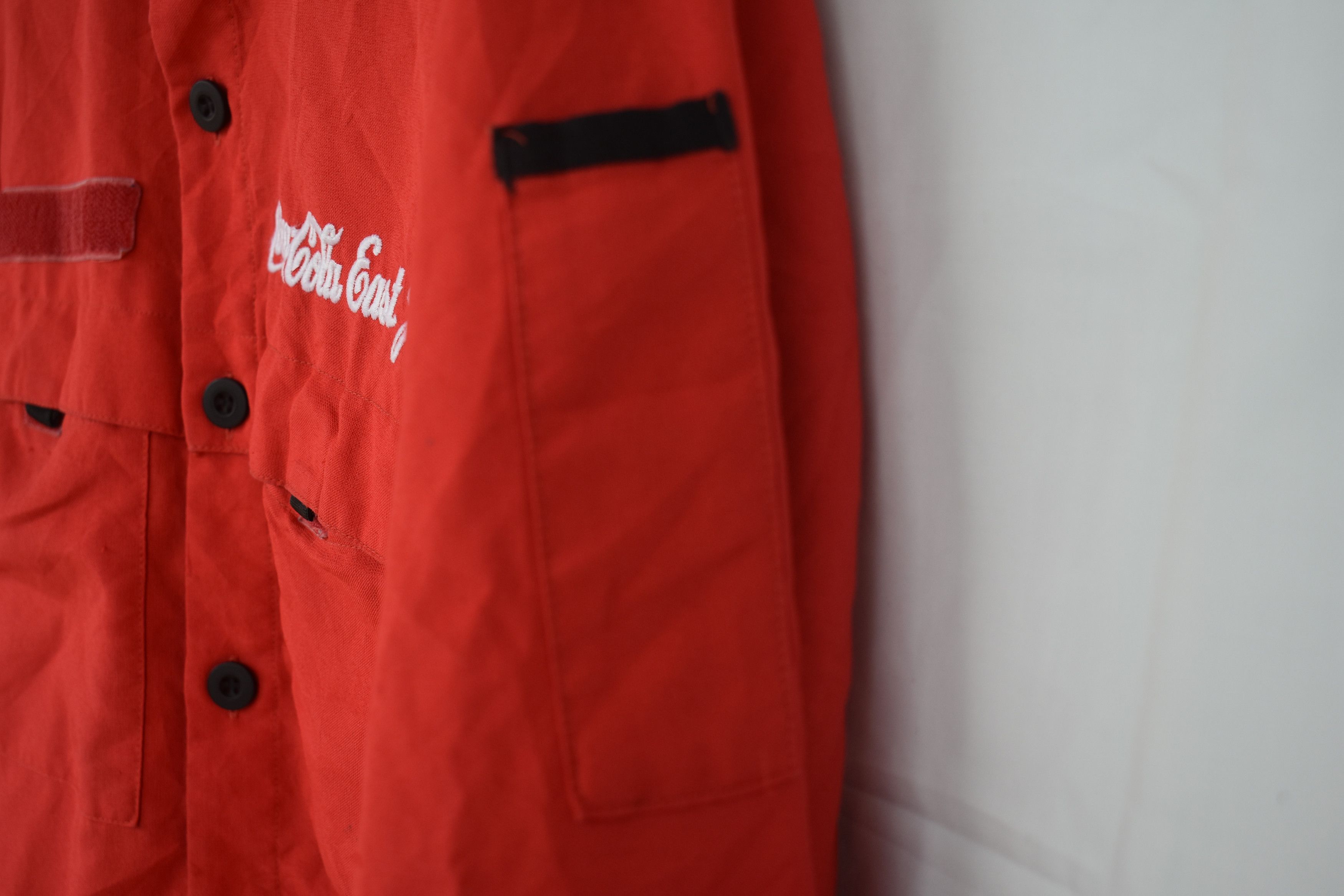 Coca Cola × Vintage Vintage Cocacola Embroidered Button Up Shirt Large Size US L / EU 52-54 / 3 - 6 Thumbnail