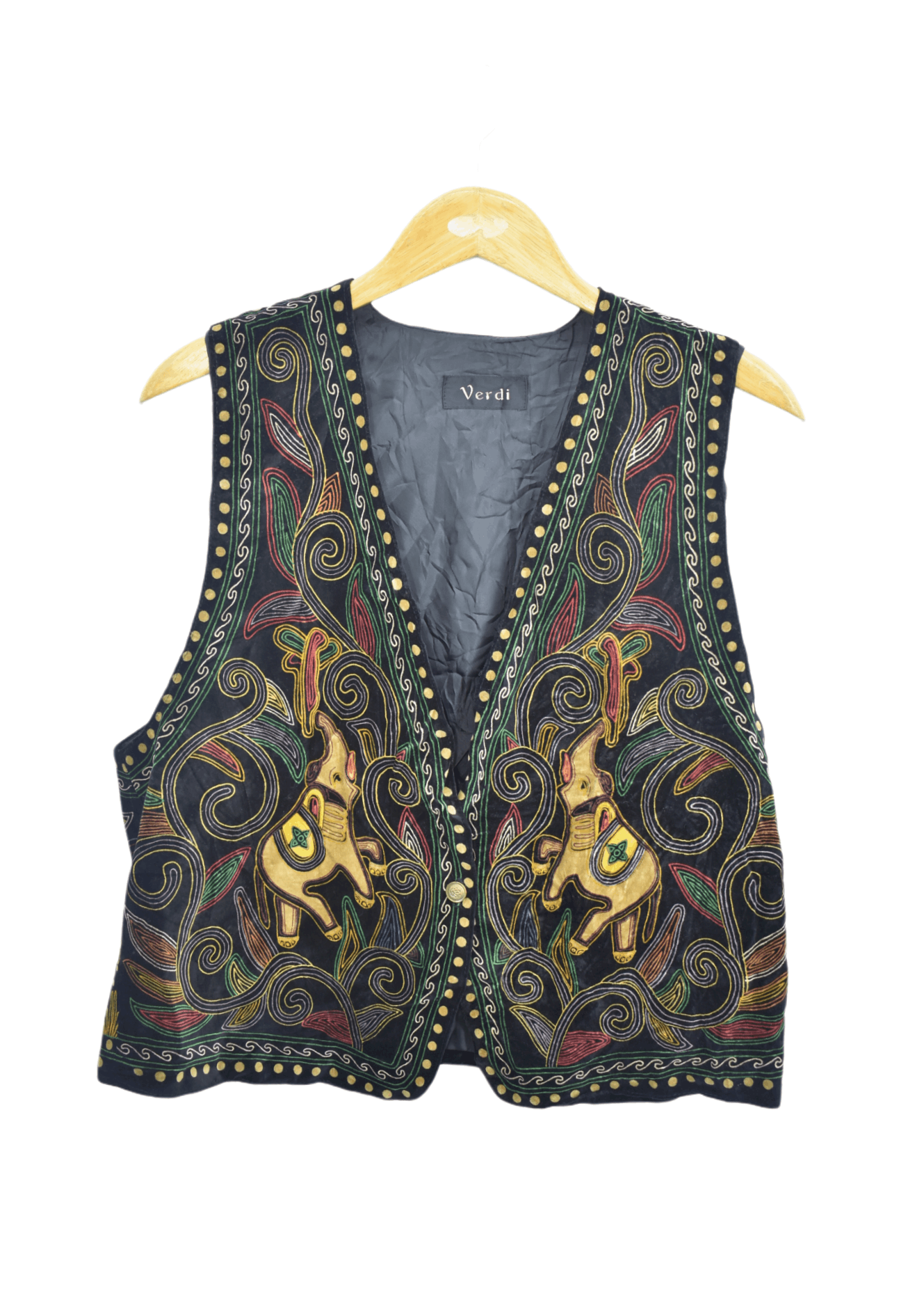 Japanese Brand × Vintage Vintage Elephant Style Vest Size US M / EU 48-50 / 2 - 1 Thumbnail