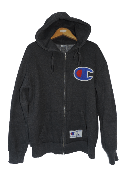 Champion × Vintage Vintage Champion Big Logo Hoodie Size US L / EU 52-54 / 3 - 1 Thumbnail