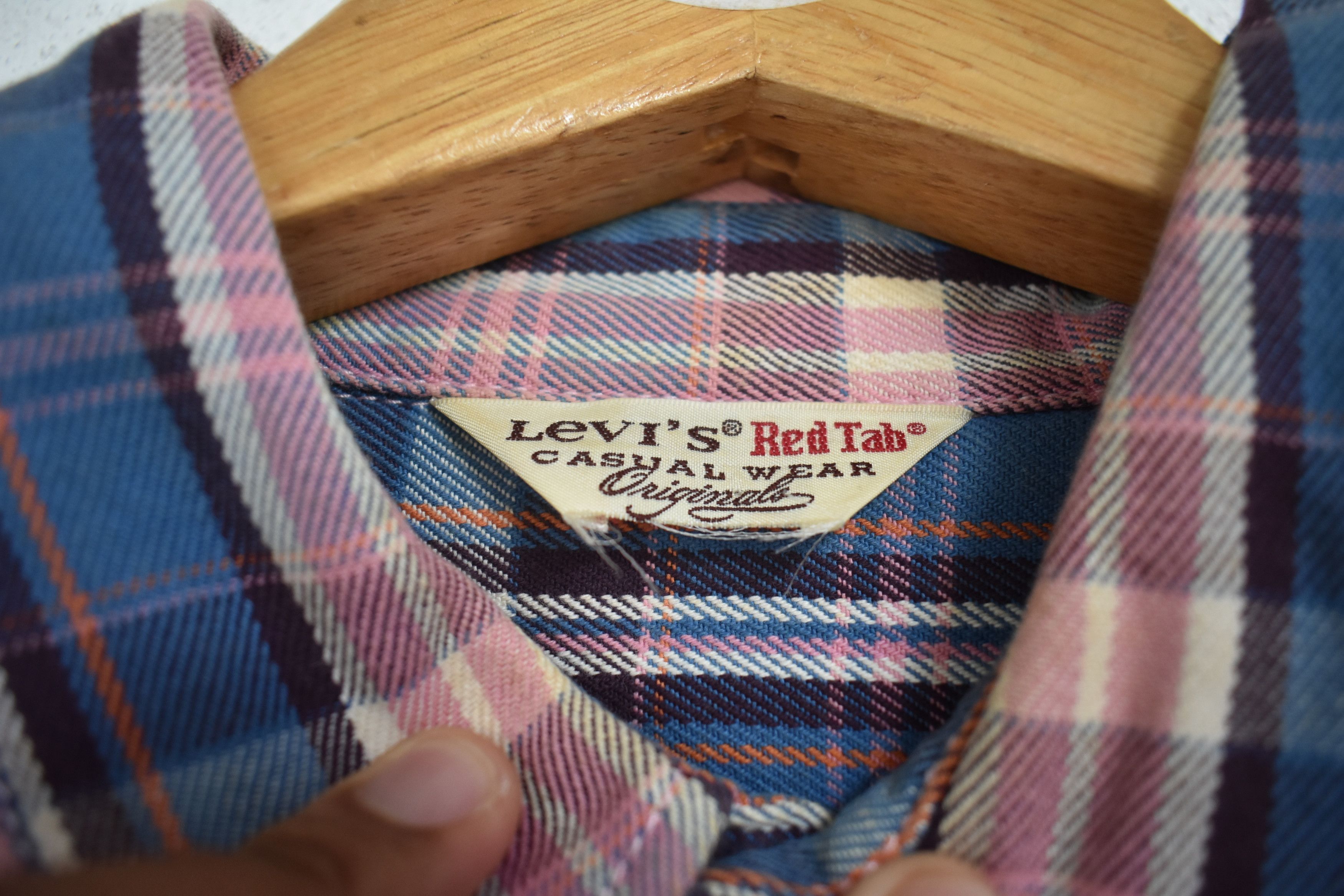Levi's × Vintage Vintage 90s Levi’s Button Up Shirt Size US XL / EU 56 / 4 - 5 Thumbnail
