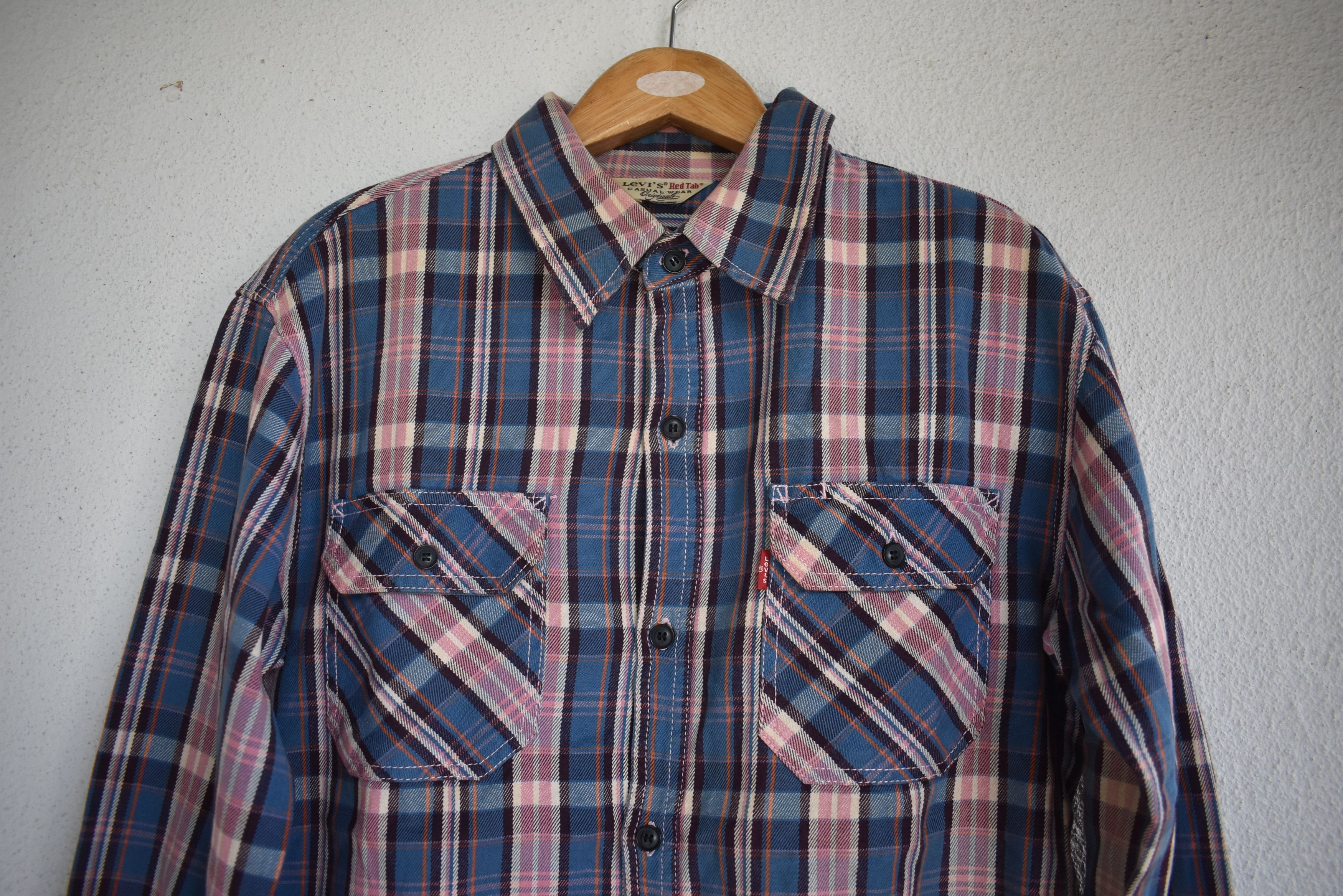 Levi's × Vintage Vintage 90s Levi’s Button Up Shirt Size US XL / EU 56 / 4 - 2 Thumbnail