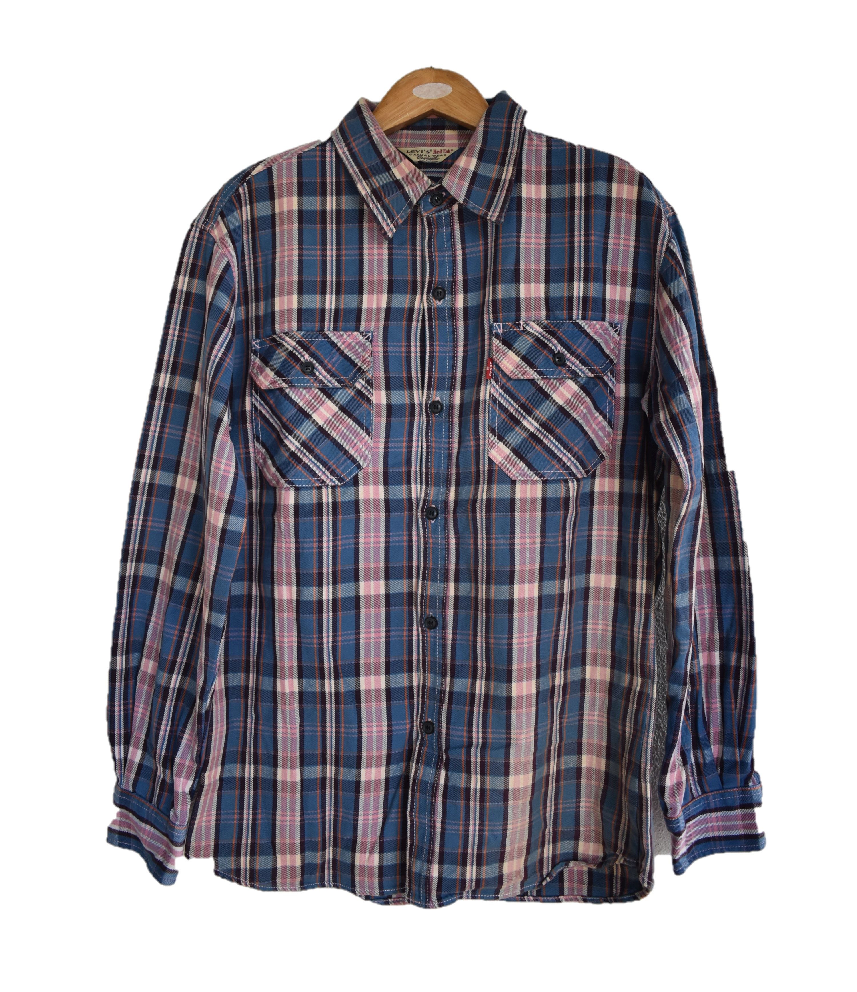 Levi's × Vintage Vintage 90s Levi’s Button Up Shirt Size US XL / EU 56 / 4 - 1 Thumbnail
