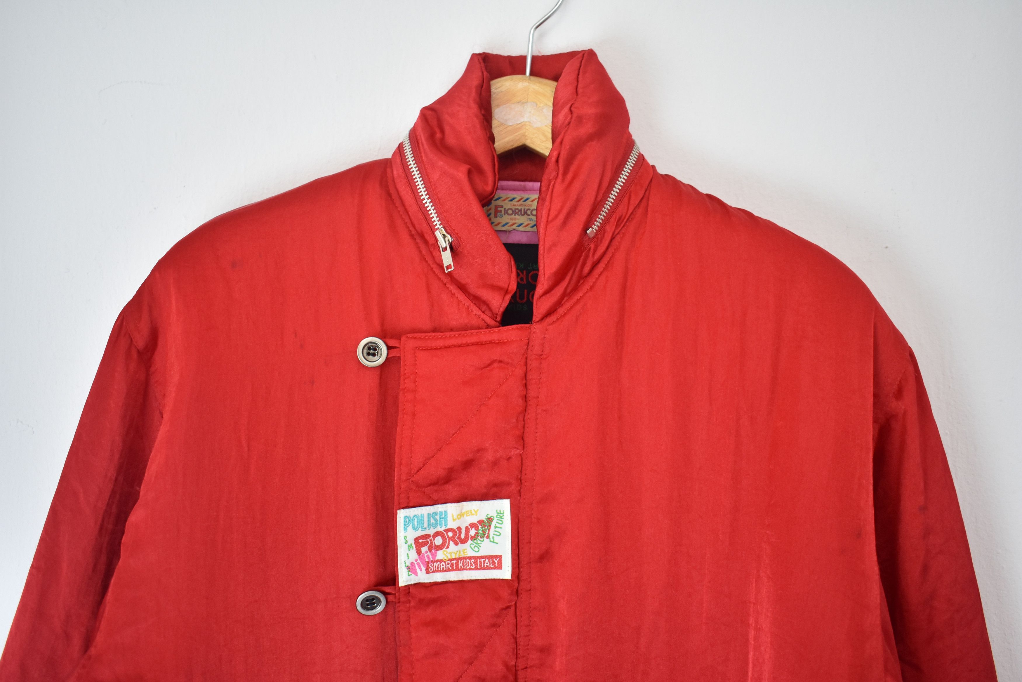 Fiorucci × Vintage A071 Vintage Fiorucci Italy Raincoat Size US M / EU 48-50 / 2 - 2 Thumbnail