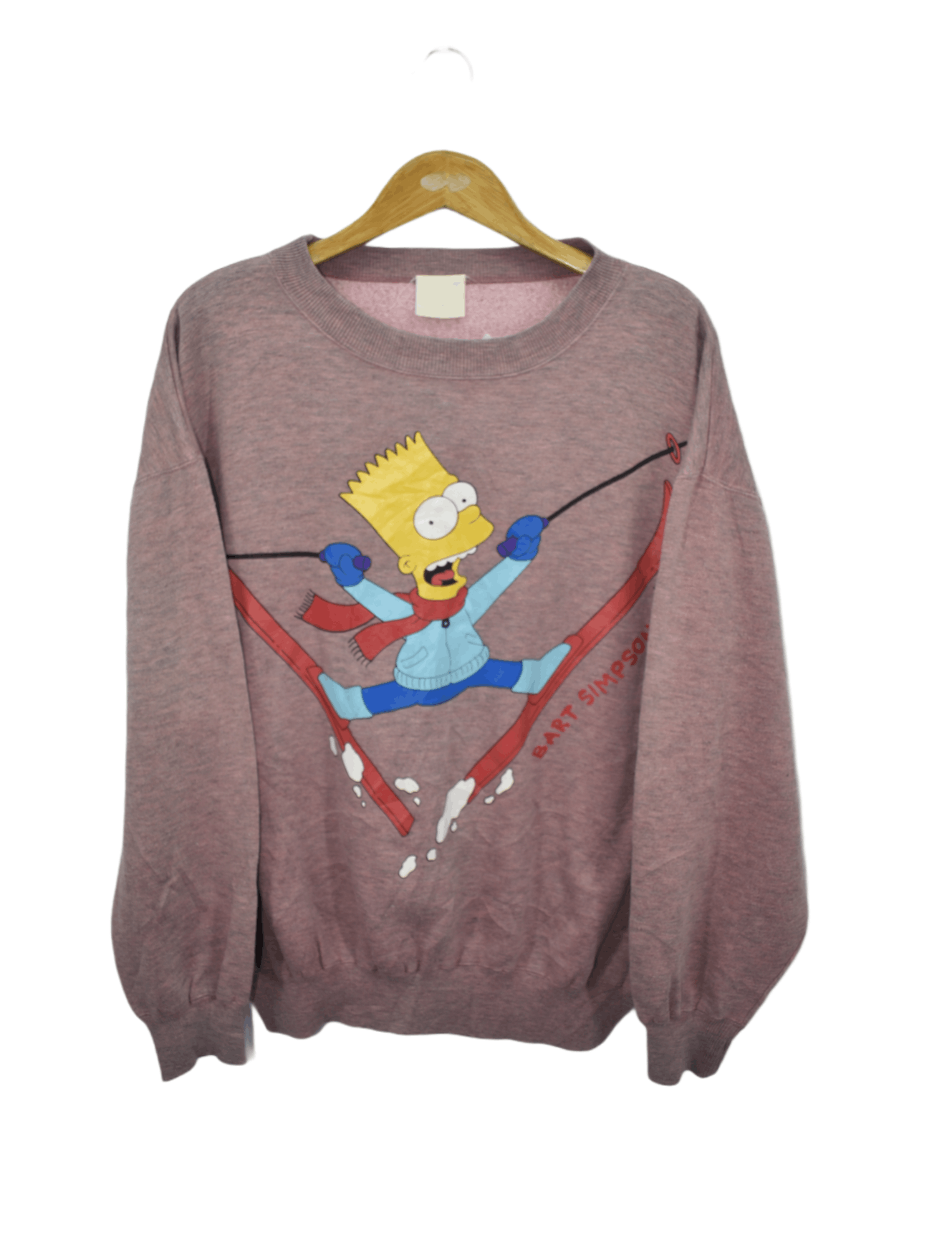 Cartoon Network × The Simpsons × Vintage A090 Vintage The Simpson Sweatshirt Large Size US L / EU 52-54 / 3 - 1 Thumbnail