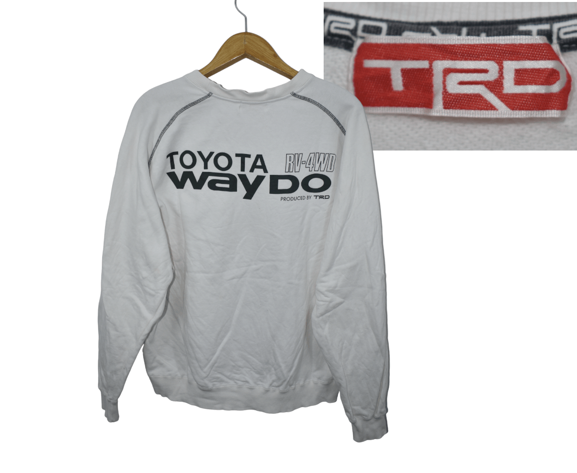 Sports Specialties × Vintage A027 Vintage Toyota TRD Sweatshirt Size US M / EU 48-50 / 2 - 1 Thumbnail