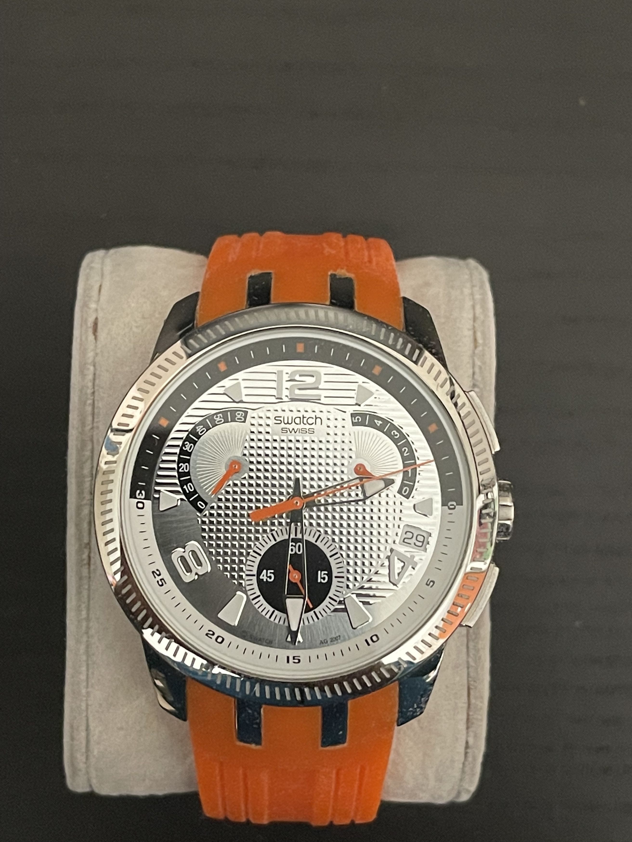 Swatch Swatch Irony Retrograde - Bring Back - YRS405 | Grailed