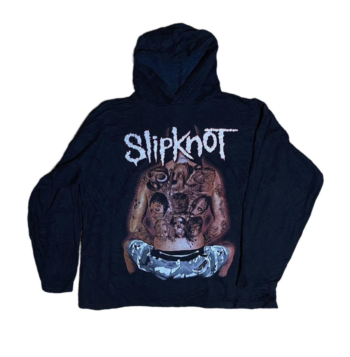 Band Tees VTG 90s Slipknot Rare Design Hoodie Tattoo Size US M / EU 48-50 / 2 - 2 Thumbnail
