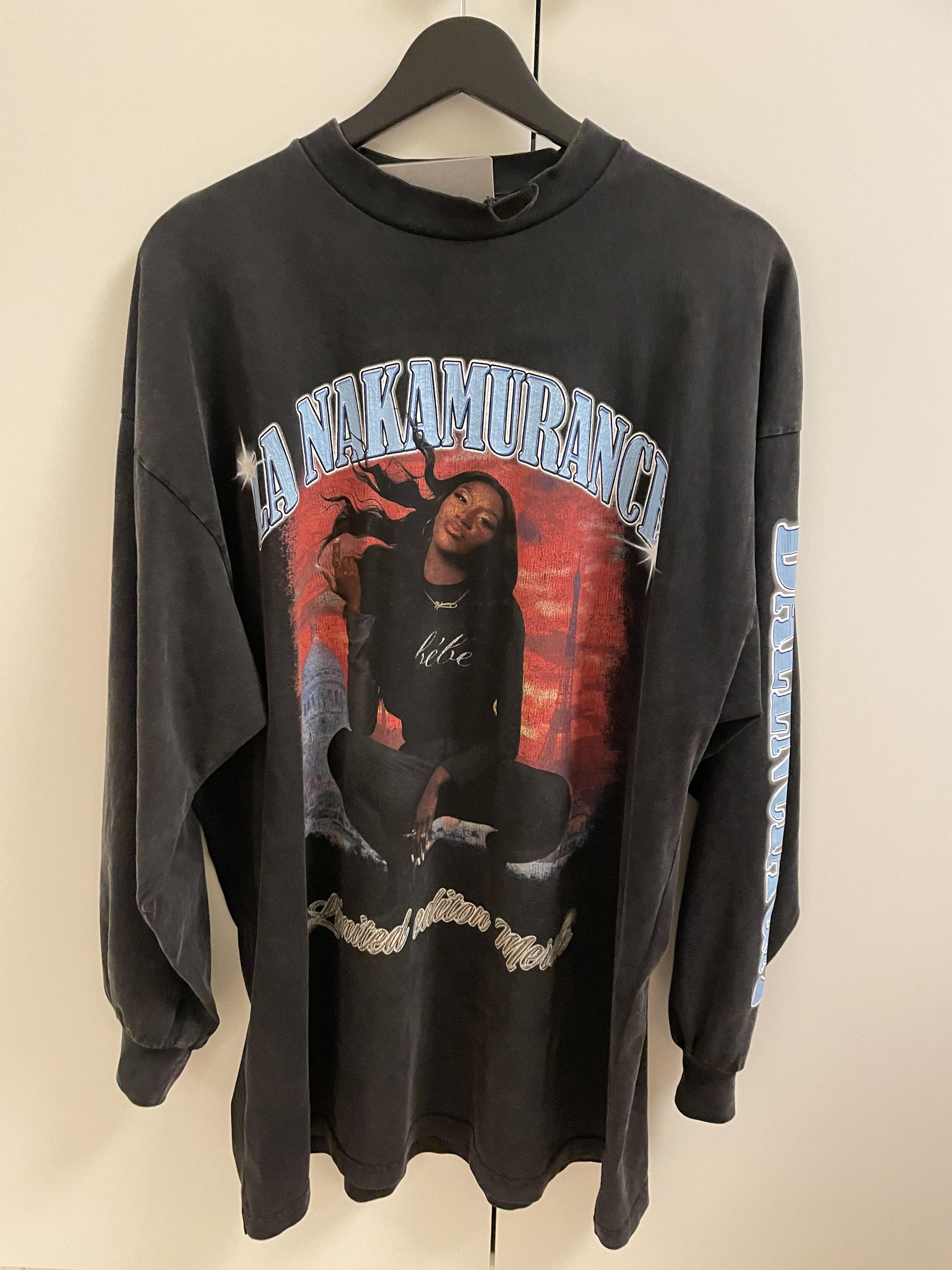 Balenciaga Aya Nakamura x Balenciaga Longsleeve Limited T shirt Size US L / EU 52-54 / 3 - 2 Thumbnail