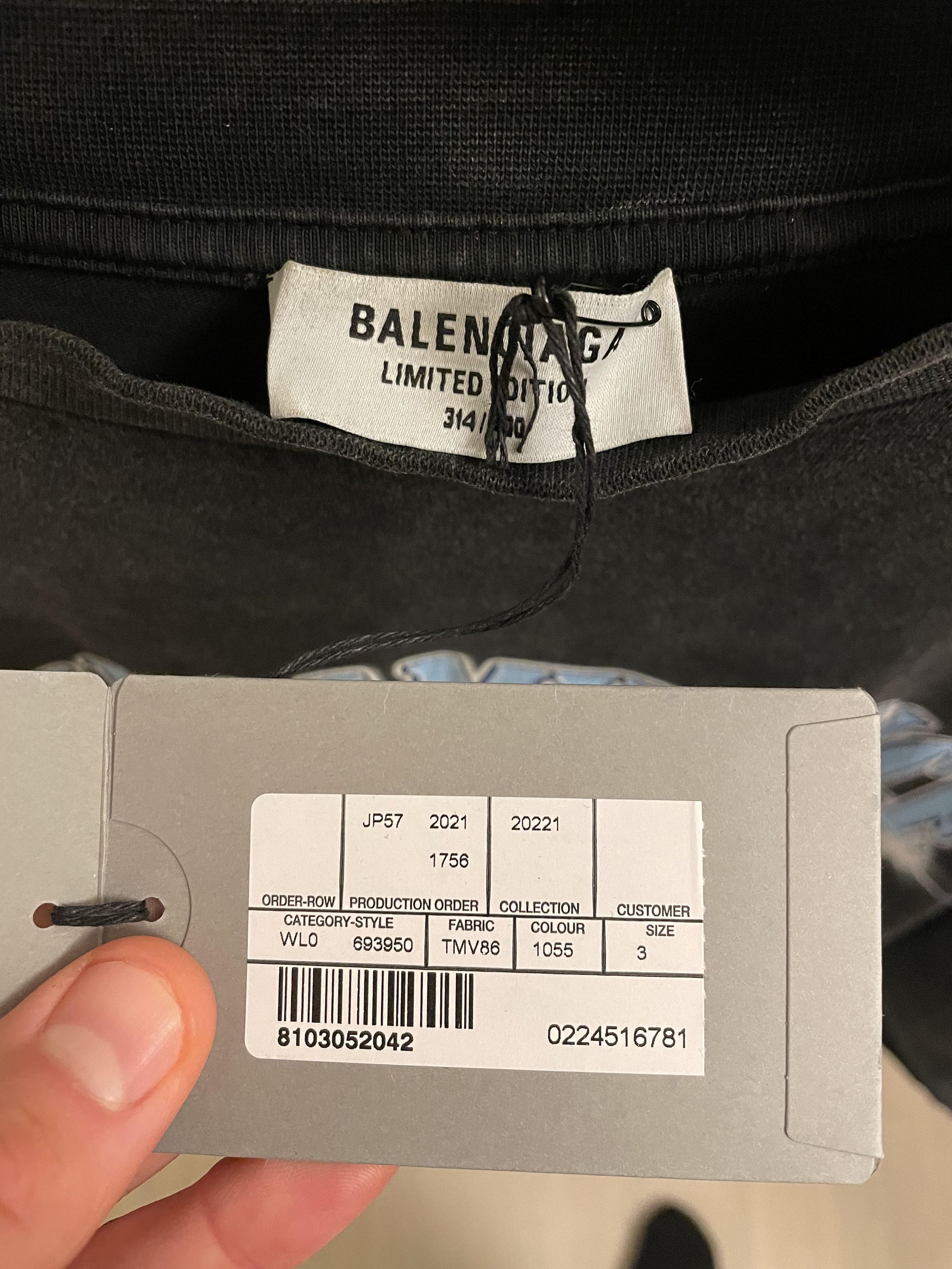 Balenciaga Aya Nakamura x Balenciaga Longsleeve Limited T shirt Size US L / EU 52-54 / 3 - 4 Thumbnail