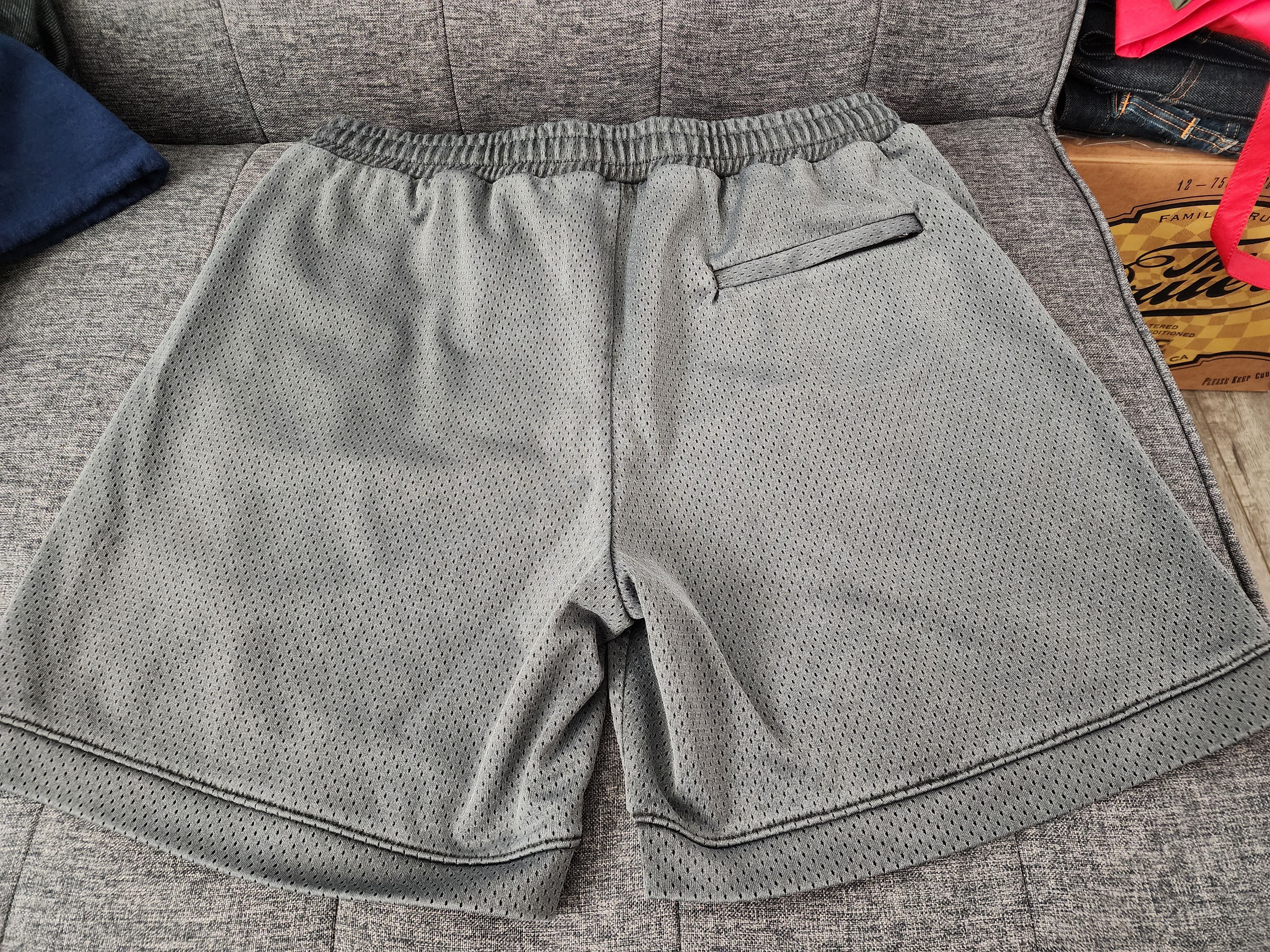 HIDDEN NEW Hidden NY New York Mesh Shorts Charcoal Size US 32 / EU 48 - 2 Thumbnail
