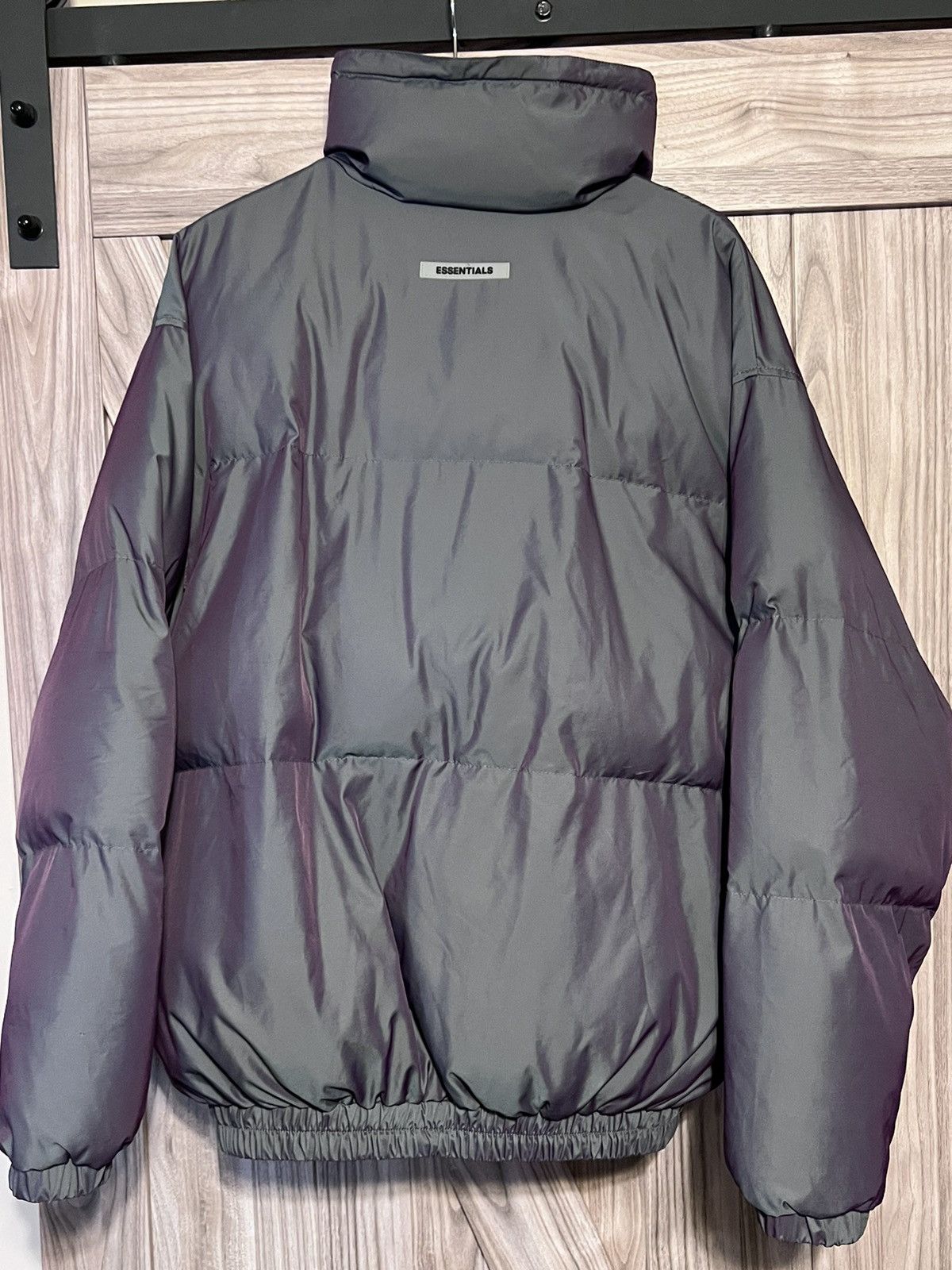 Iridescent bomber jacket by Fear of God Essentials