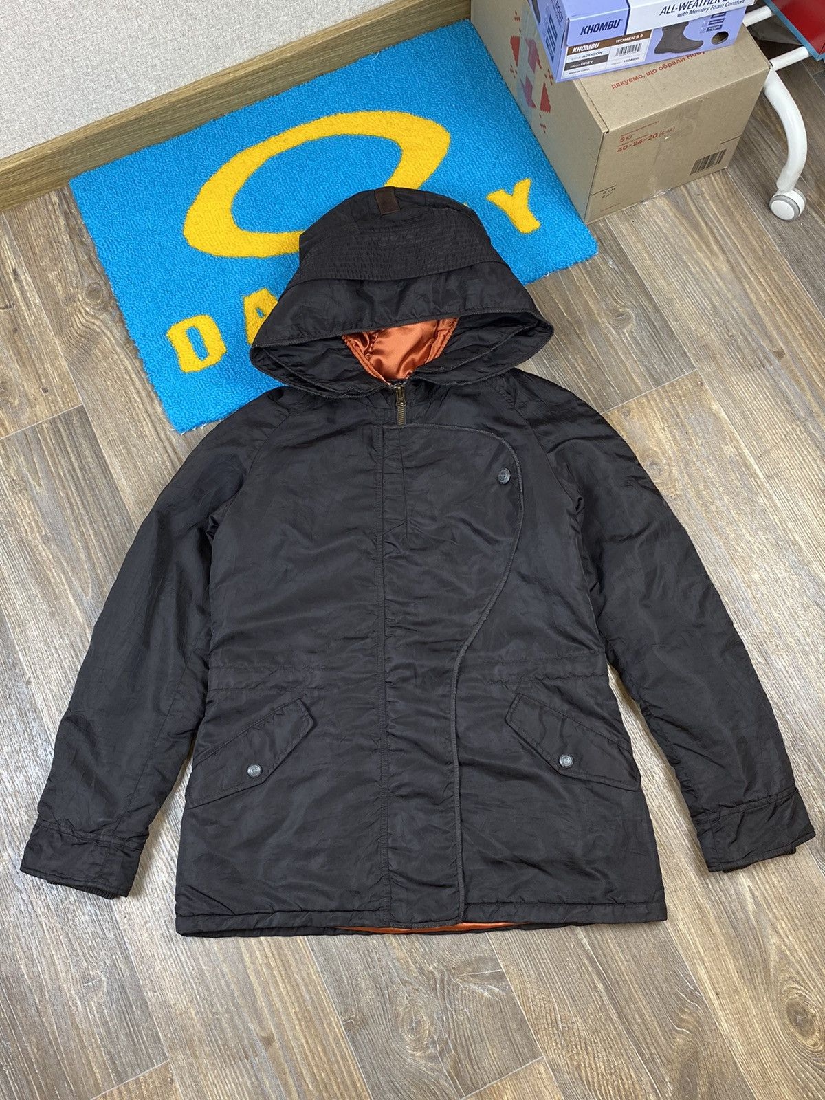 C.P. Company Vintage C.P Company brown puffer nylon parka jacket Size US S / EU 44-46 / 1 - 1 Thumbnail