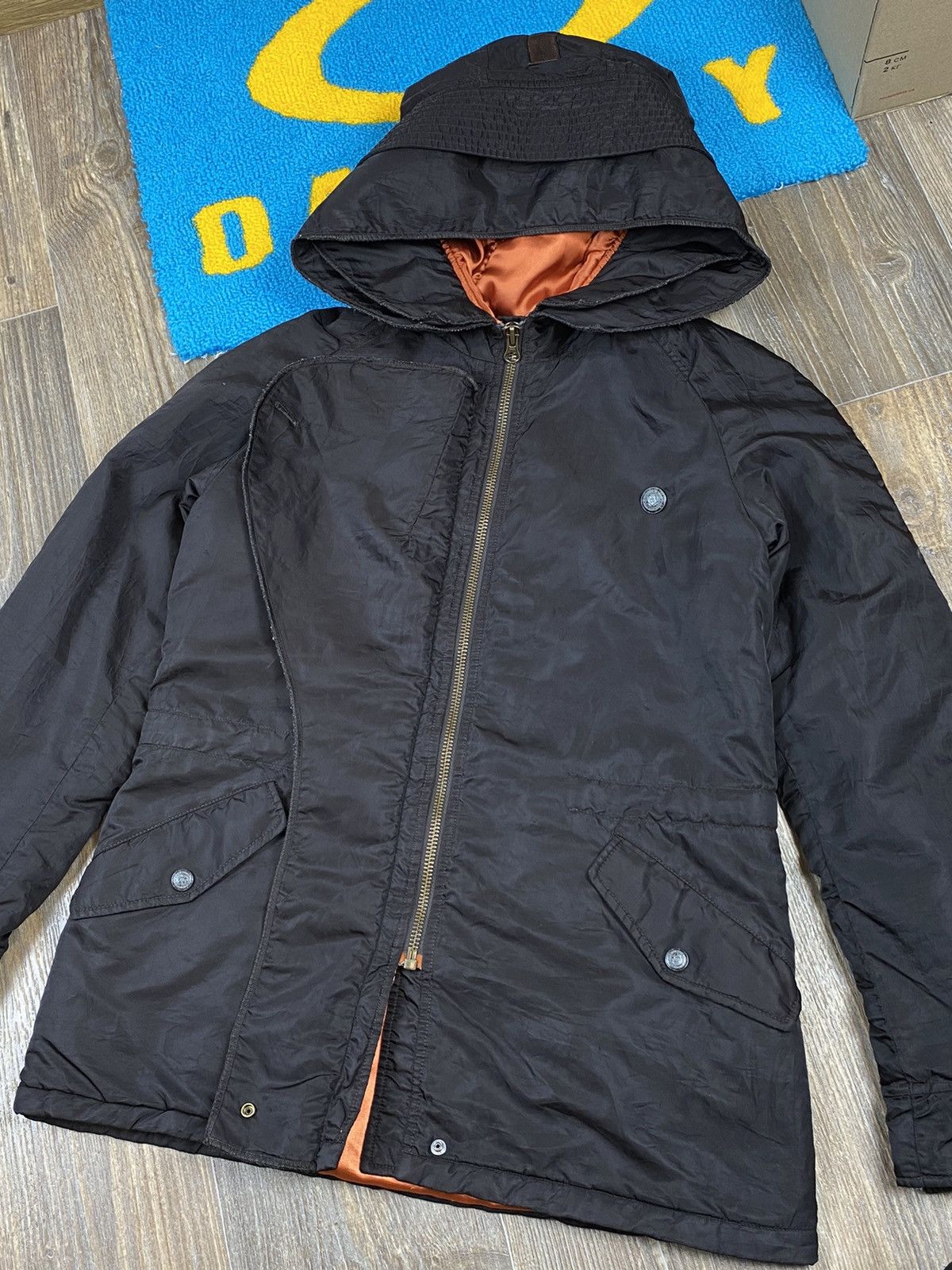C.P. Company Vintage C.P Company brown puffer nylon parka jacket Size US S / EU 44-46 / 1 - 6 Thumbnail