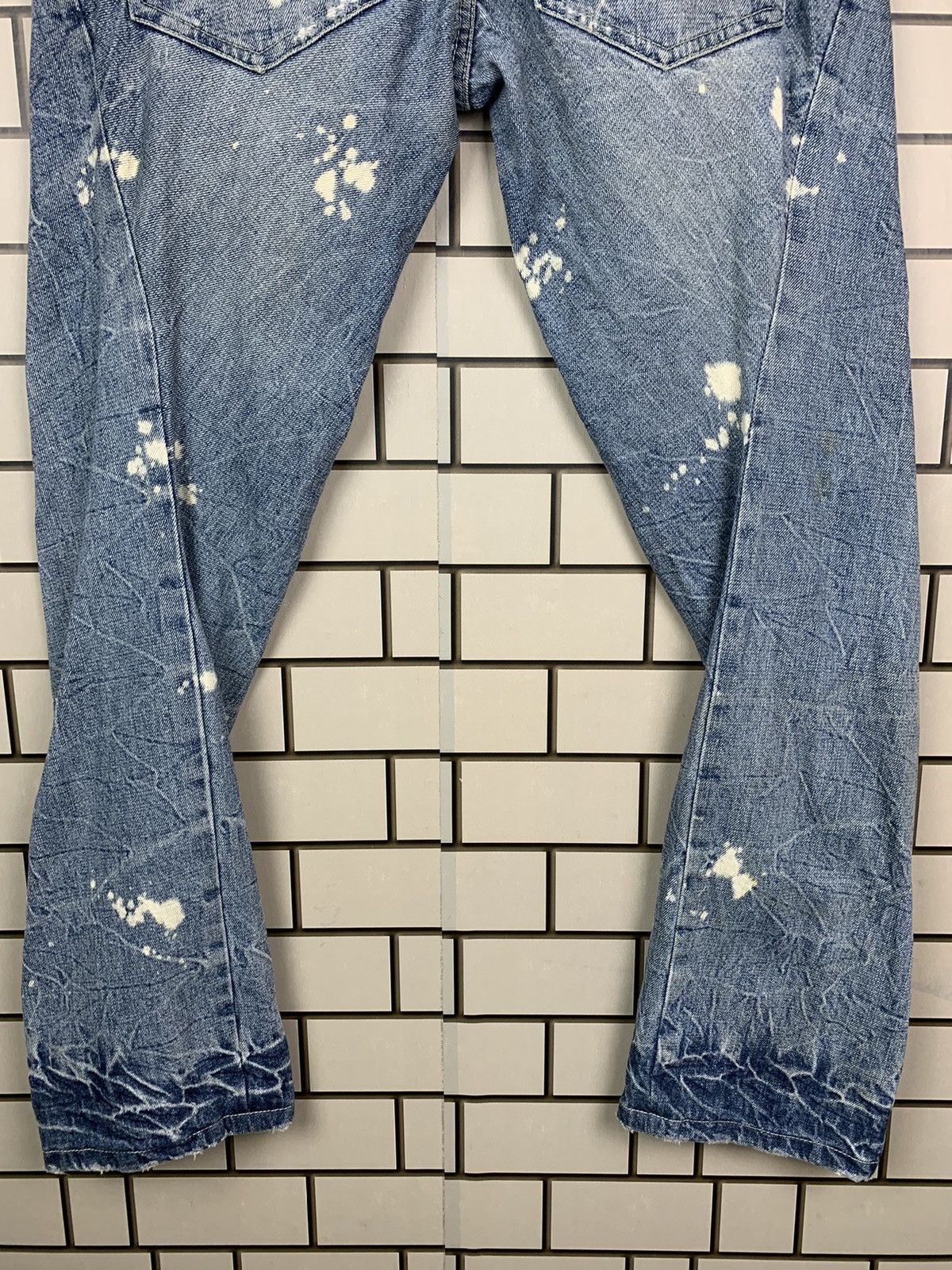 Indigo × Japanese Brand Japanese Brand Africa Taro Distressed Denim Size US 31 - 16 Thumbnail