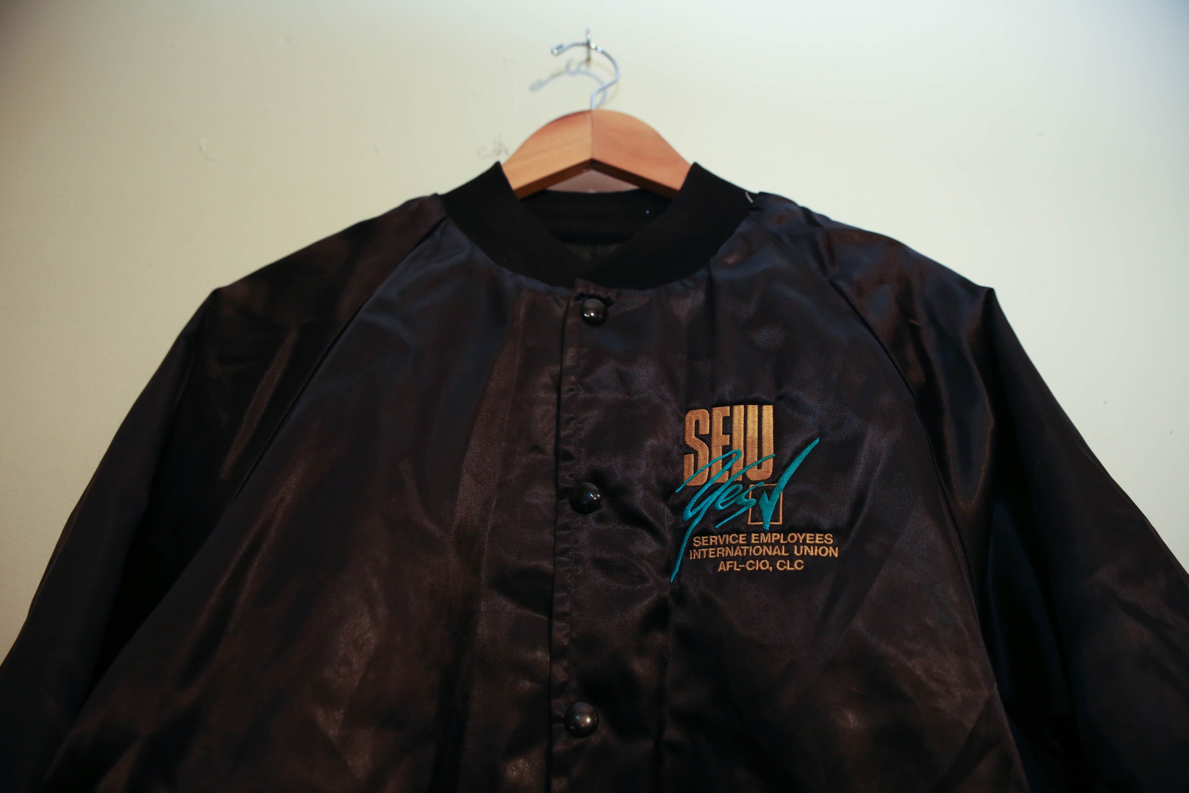 完売品　seyto Vintage satin blouson gather