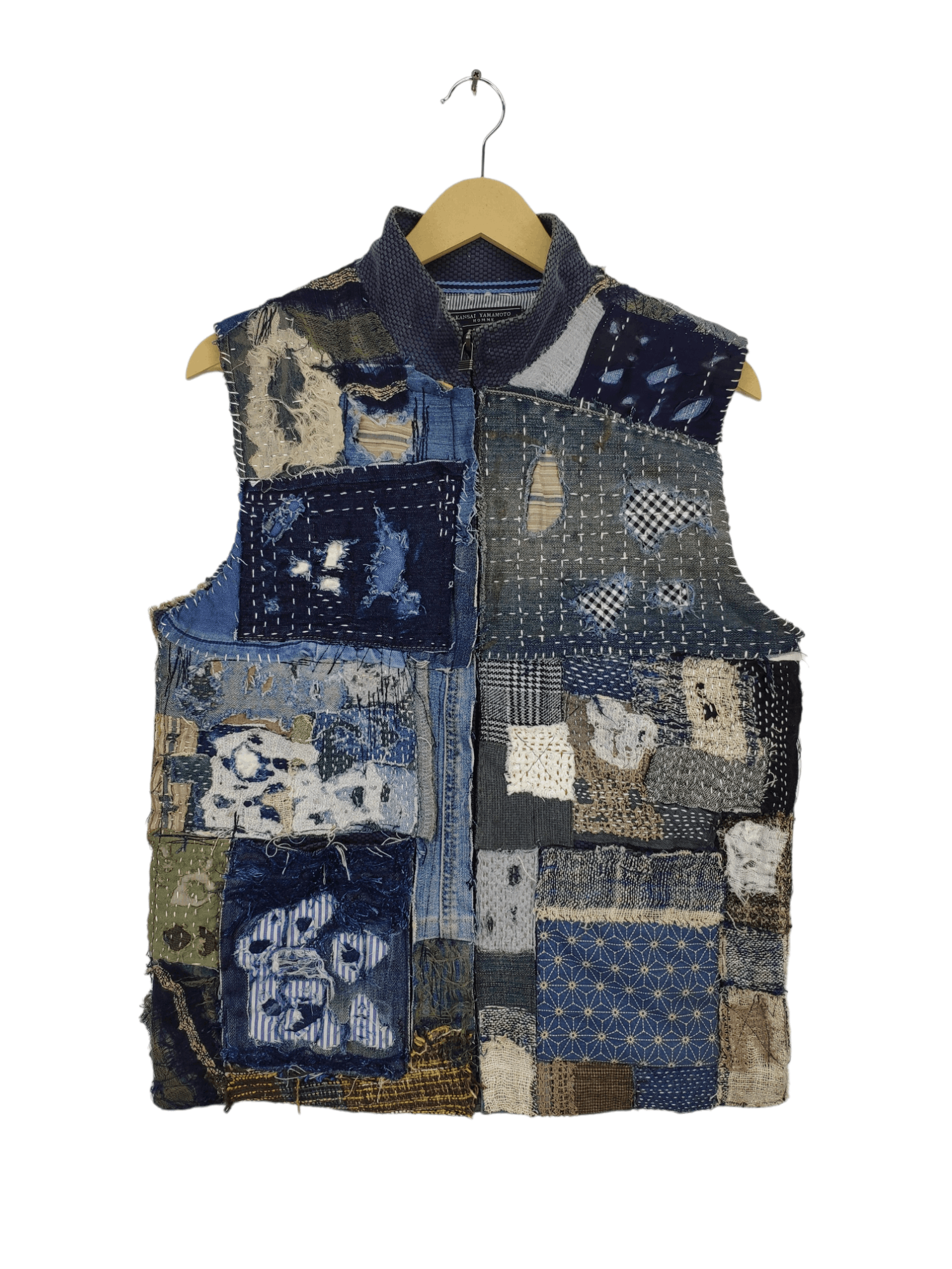 Rare Design Kansai Yamamoto Custom Vest Boro Sashiko