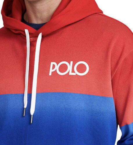 Polo Ralph Lauren Polo Ralph Lauren Colorblock Ombre Interlock Hoodie Size US XL / EU 56 / 4 - 4 Thumbnail
