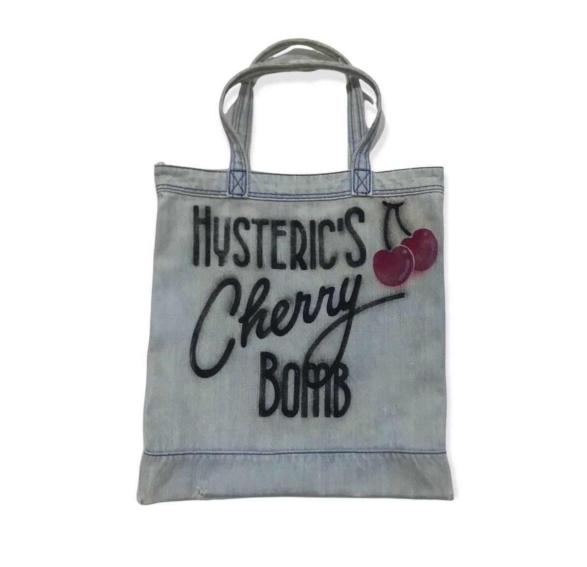 ‘90s Cherry Bomb Distressed Tote