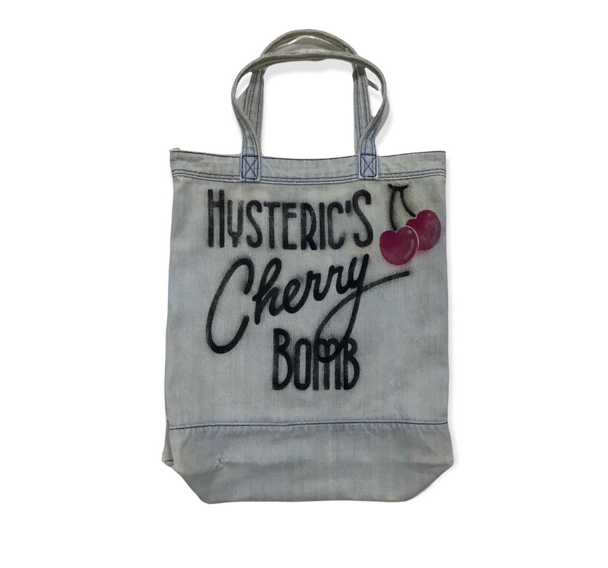 Hysteric Glamour ‘90s Cherry Bomb Distressed Tote Size ONE SIZE - 2 Thumbnail