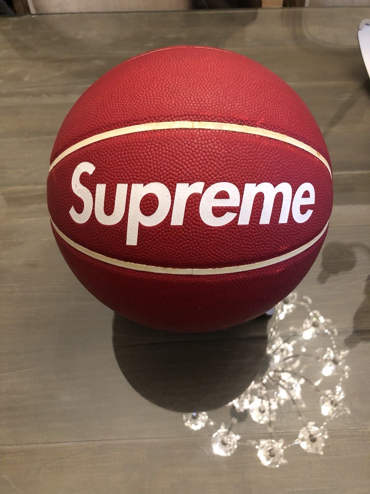 Supreme Supreme Red Spalding Basketball Size ONE SIZE - 1 Preview