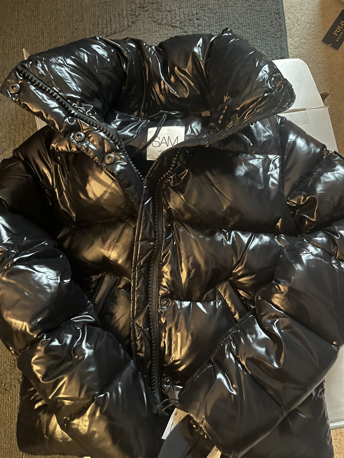 SAM. Isabel down puffer XS jet black color Size XS / US 0-2 / IT 36-38 - 1 Thumbnail