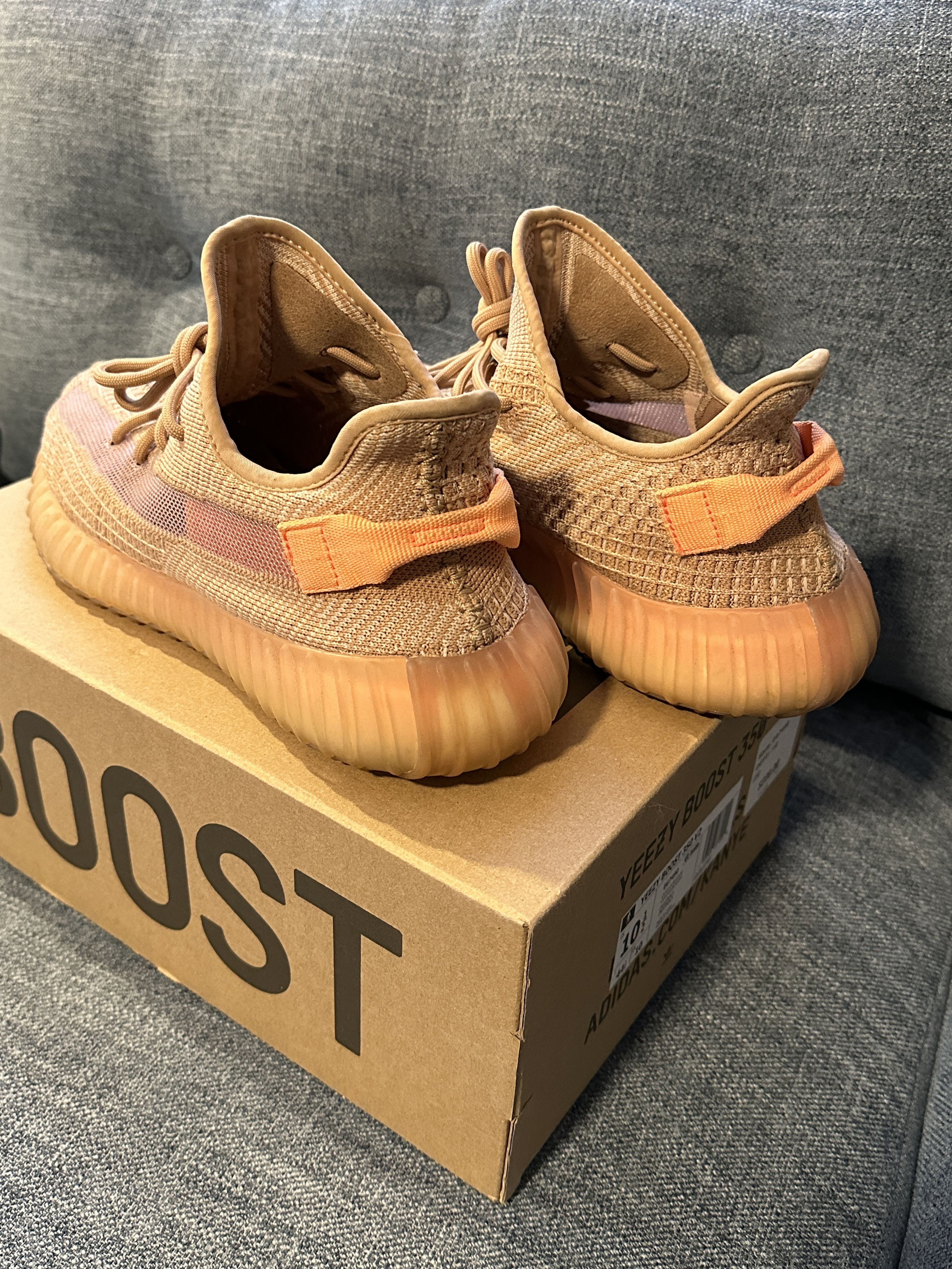 Adidas × Kanye West Adidas Yeezy Boost 350 V2 Clay 2019 Size 10.5 Size US 10.5 / EU 43-44 - 2 Thumbnail
